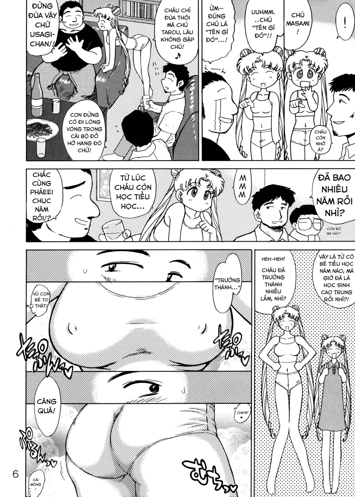 HentaiVN.net - Ảnh 6 - Burning Down The House (Sailor Moon) - Chap 1