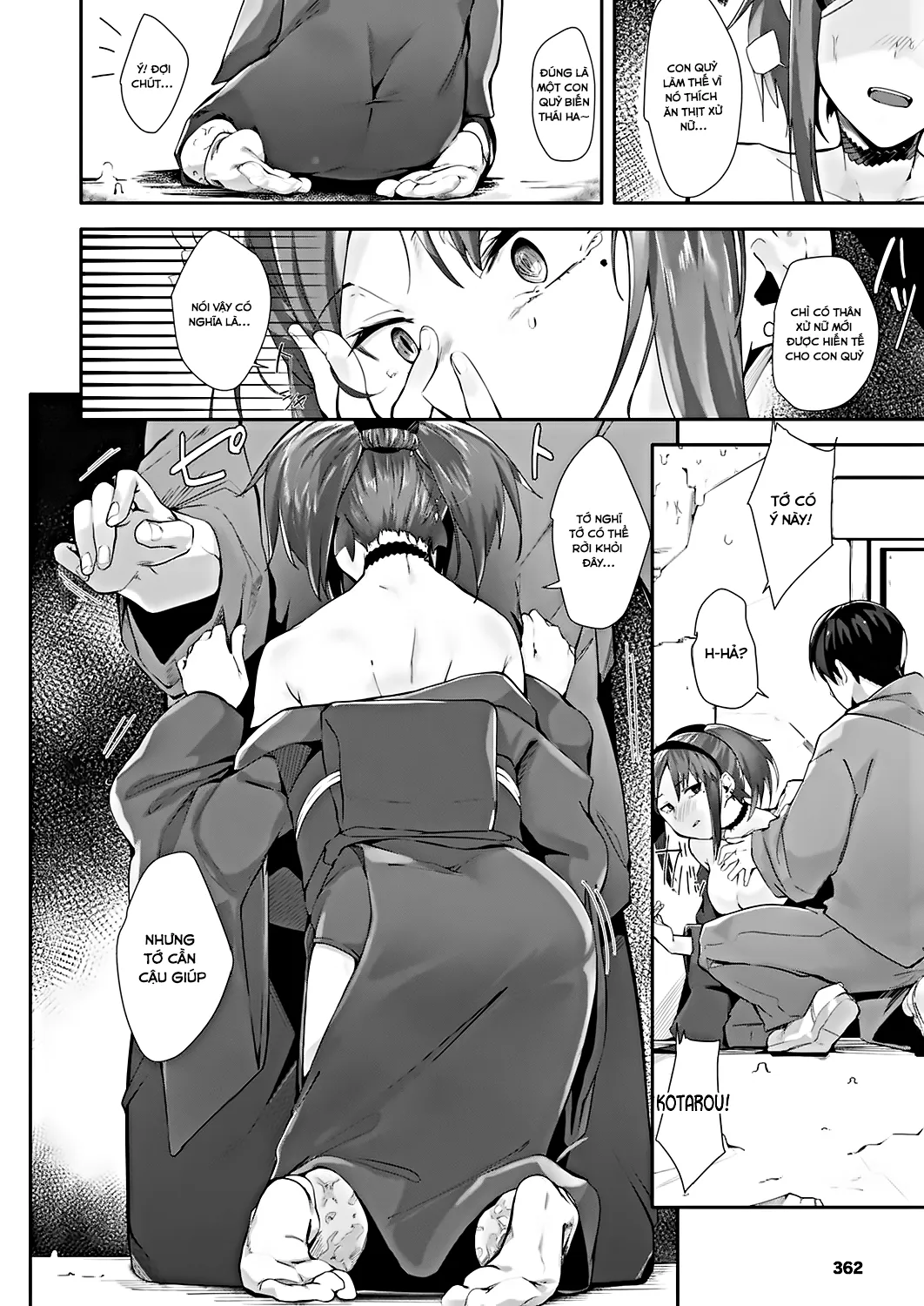 HentaiVN.net - Ảnh 9 - Nie no Otoko Miko - Chap 1