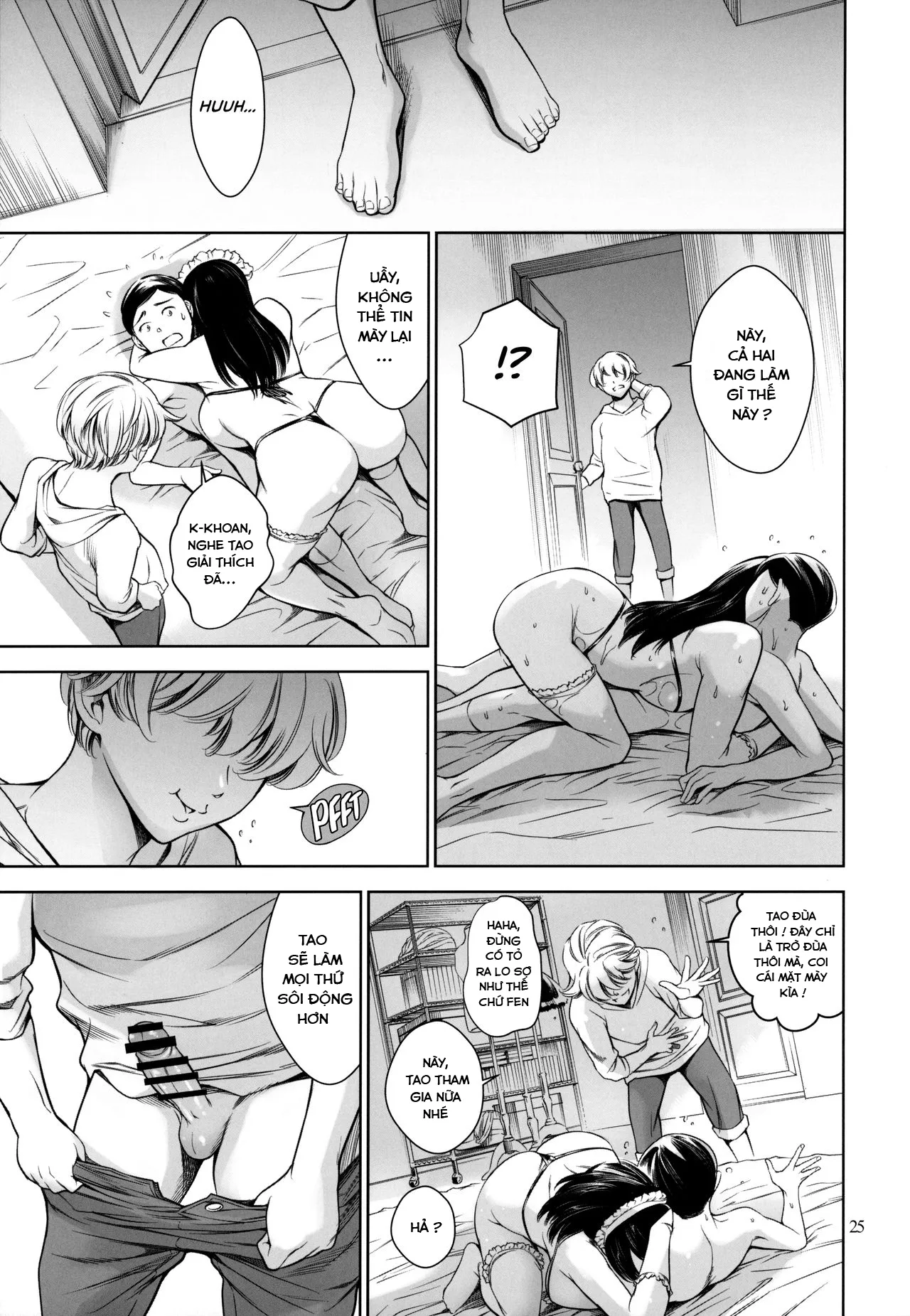 HentaiVN.net - Ảnh 25 - Uchi no Maid [My Housemaid] - Chap 1