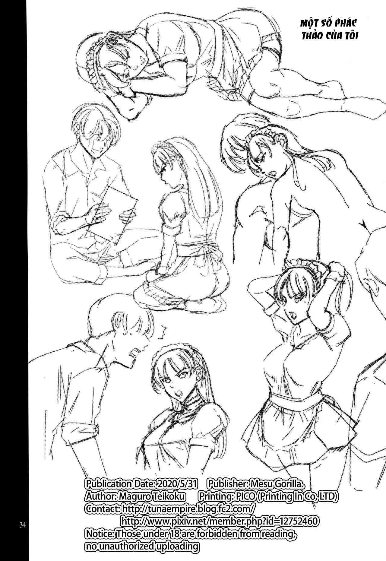 HentaiVN.net - Ảnh 34 - Uchi no Maid [My Housemaid] - Chap 1