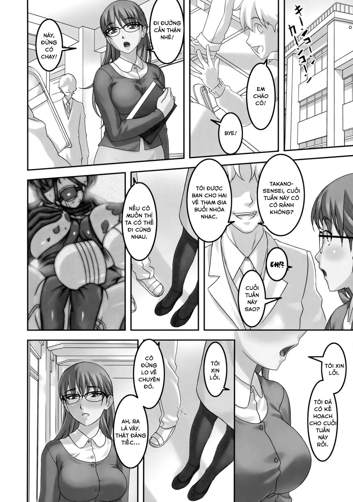 HentaiVN.net - Ảnh 8 - Sensei là khổ dâm nhưng không ai biết điều đó [Sensei ga Konna ni Do Hentai nan datte koto wo Touzen Minna wa Shiranai] - Chap 1
