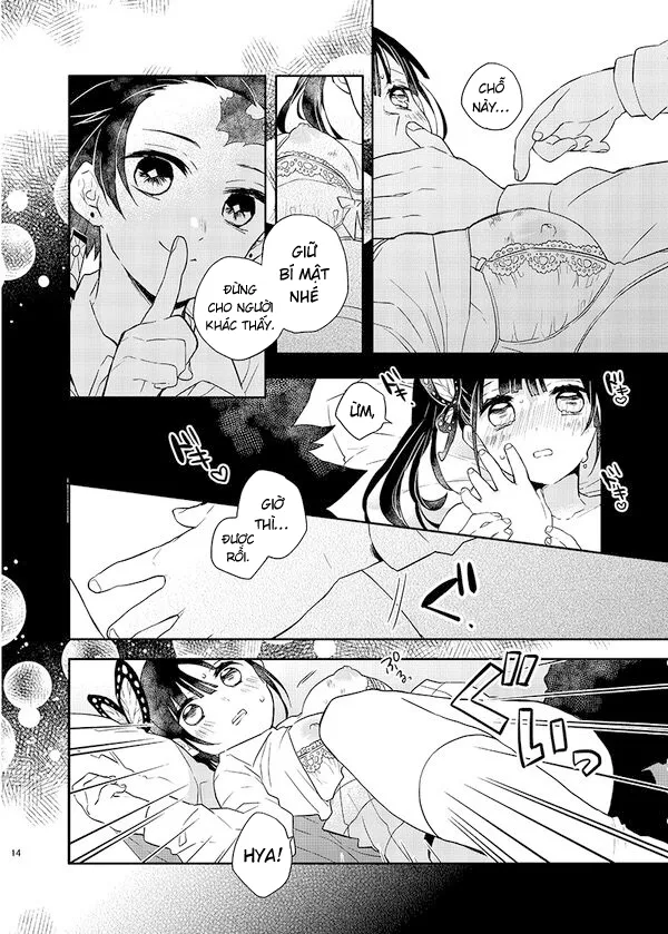 HentaiVN.net - Ảnh 13 - Bí Mật Của Hai Ta [ナイショにしてて; Make it a secret] - Chap 1