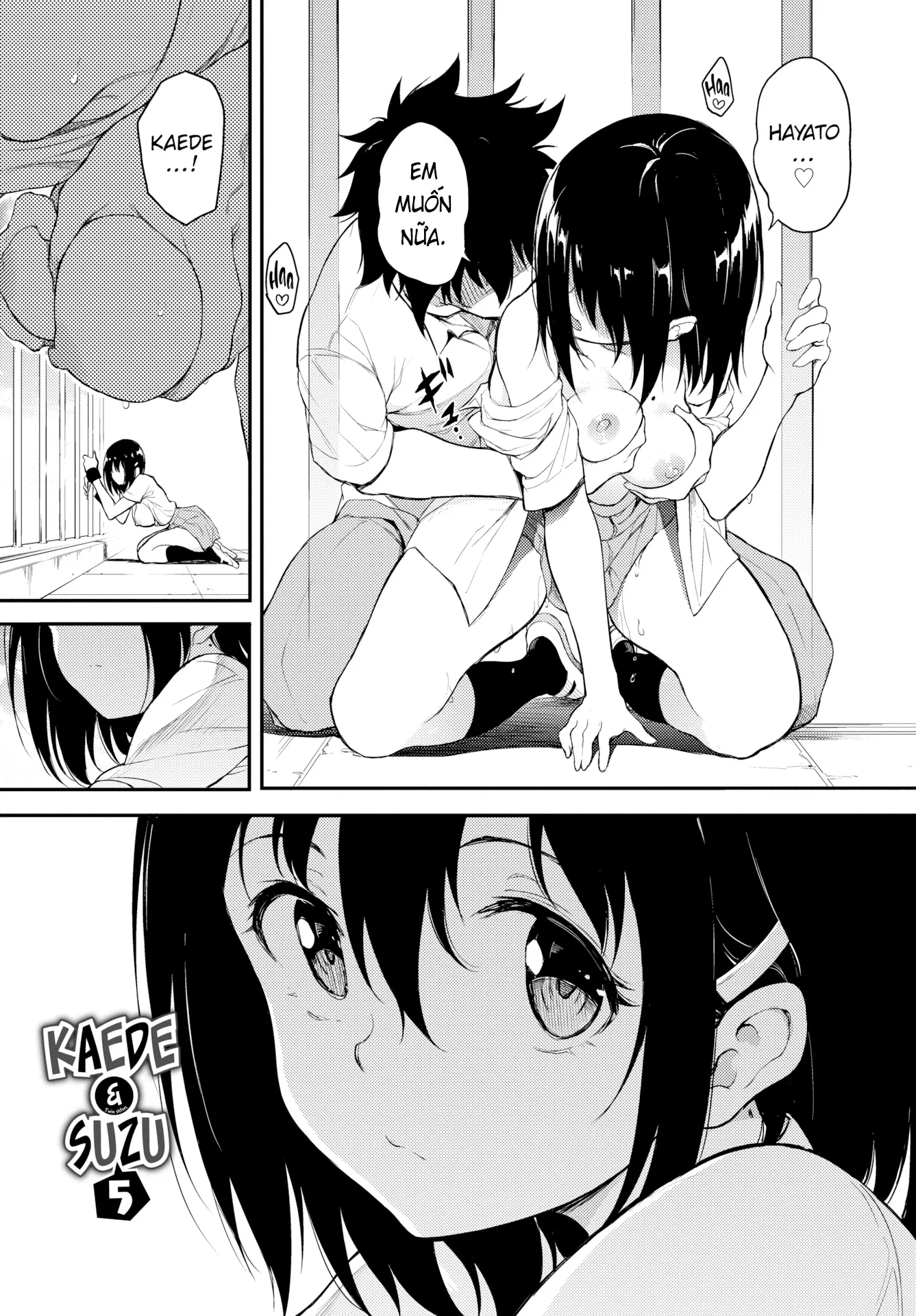 HentaiVN.net - Ảnh 24 - Kaede & Suzu 5 - Chap 1
