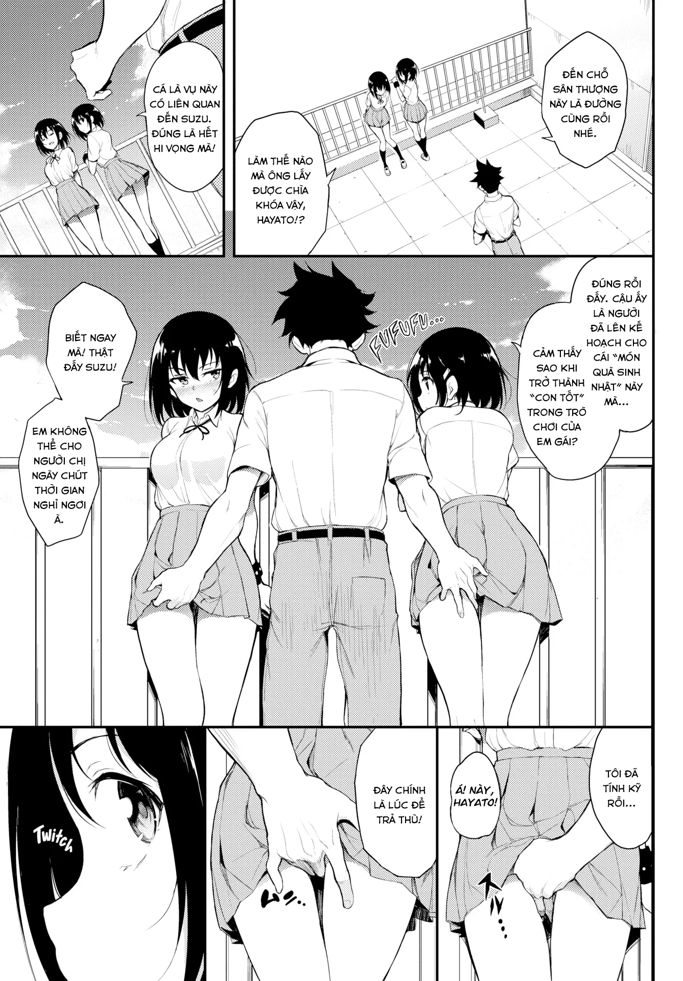 HentaiVN.net - Ảnh 3 - Kaede & Suzu 5 - Chap 1