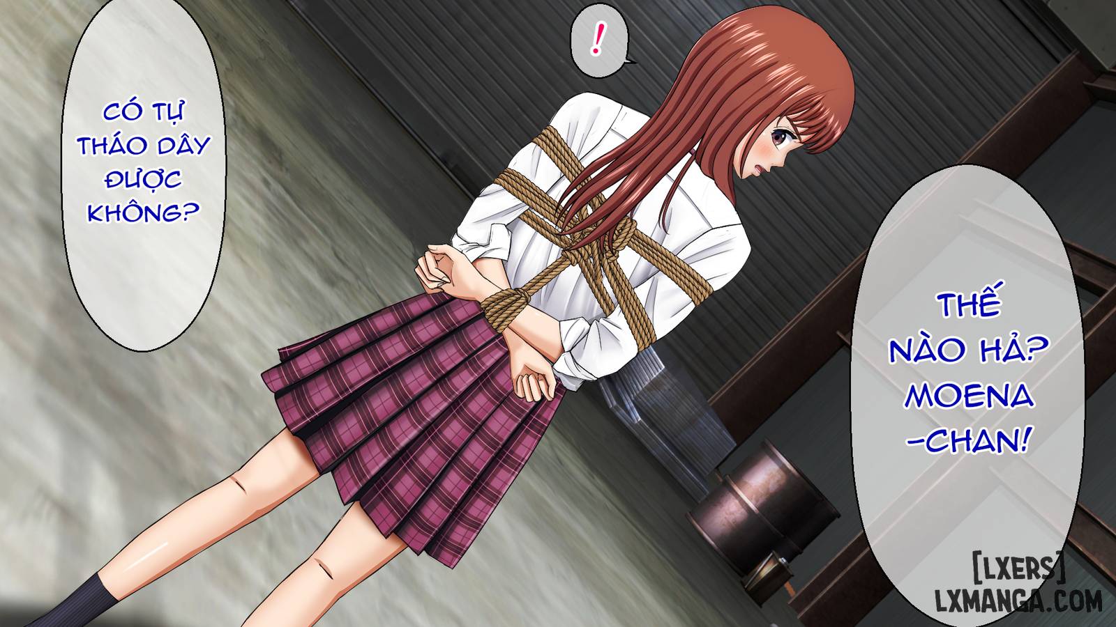 HentaiVN.net - Ảnh 30 - Tatakau Kinbaku Heroine ~Ijimerarekko o Tasuketara Uragirareta Hanashi~ - Chap 1