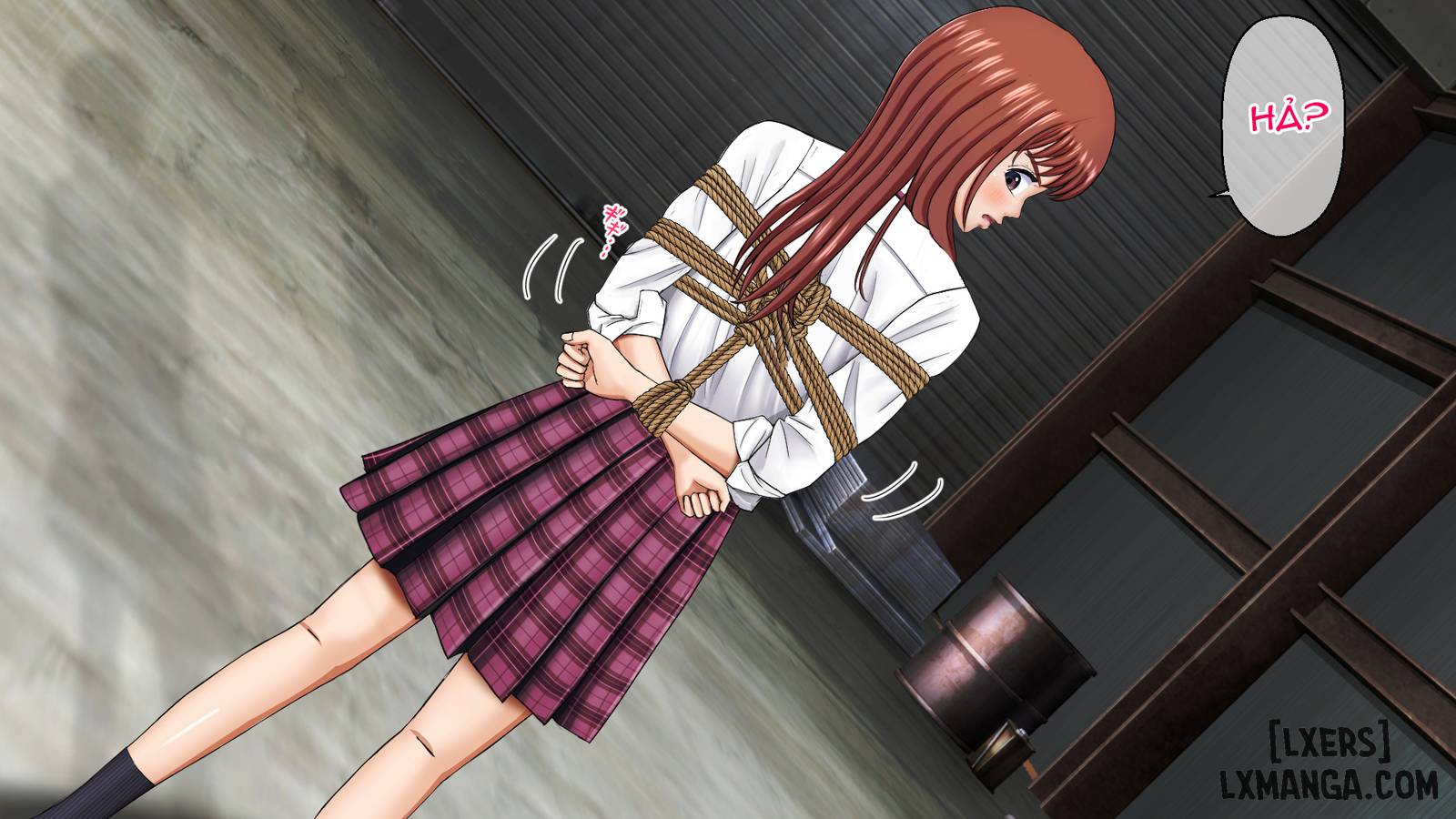 HentaiVN.net - Ảnh 31 - Tatakau Kinbaku Heroine ~Ijimerarekko o Tasuketara Uragirareta Hanashi~ - Chap 1