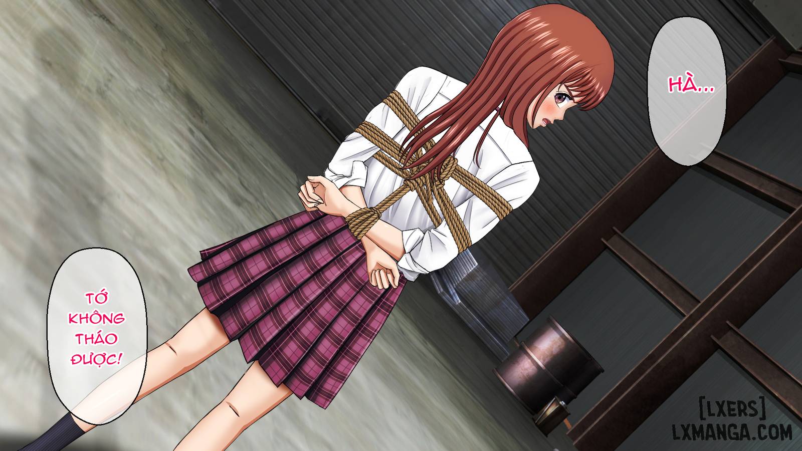 HentaiVN.net - Ảnh 33 - Tatakau Kinbaku Heroine ~Ijimerarekko o Tasuketara Uragirareta Hanashi~ - Chap 1