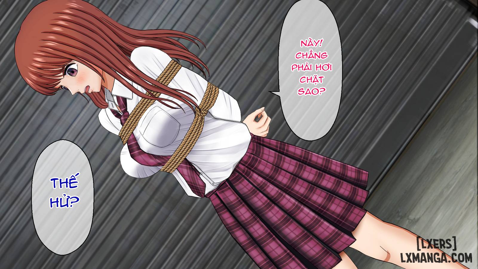 HentaiVN.net - Ảnh 34 - Tatakau Kinbaku Heroine ~Ijimerarekko o Tasuketara Uragirareta Hanashi~ - Chap 1