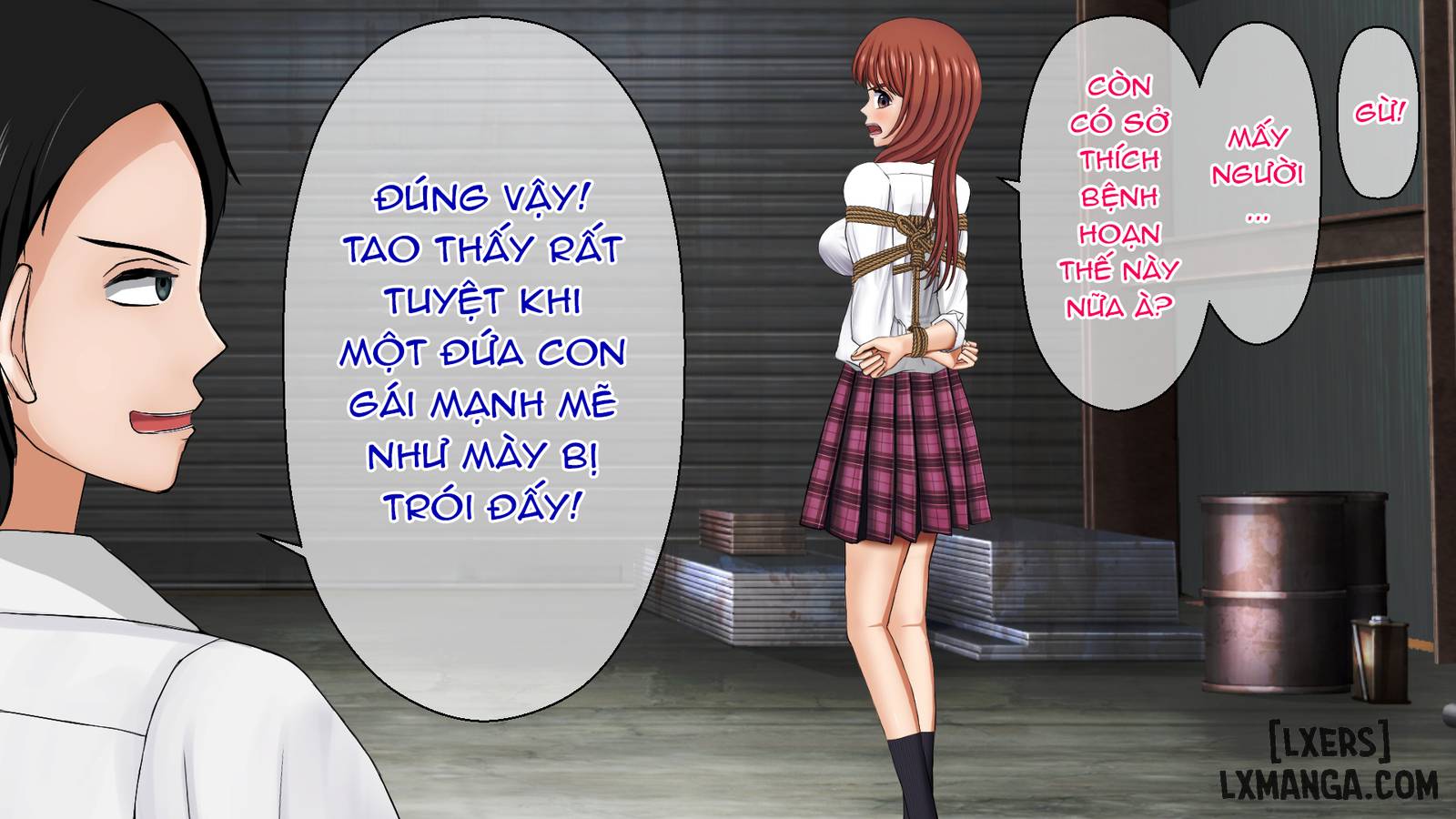 HentaiVN.net - Ảnh 38 - Tatakau Kinbaku Heroine ~Ijimerarekko o Tasuketara Uragirareta Hanashi~ - Chap 1