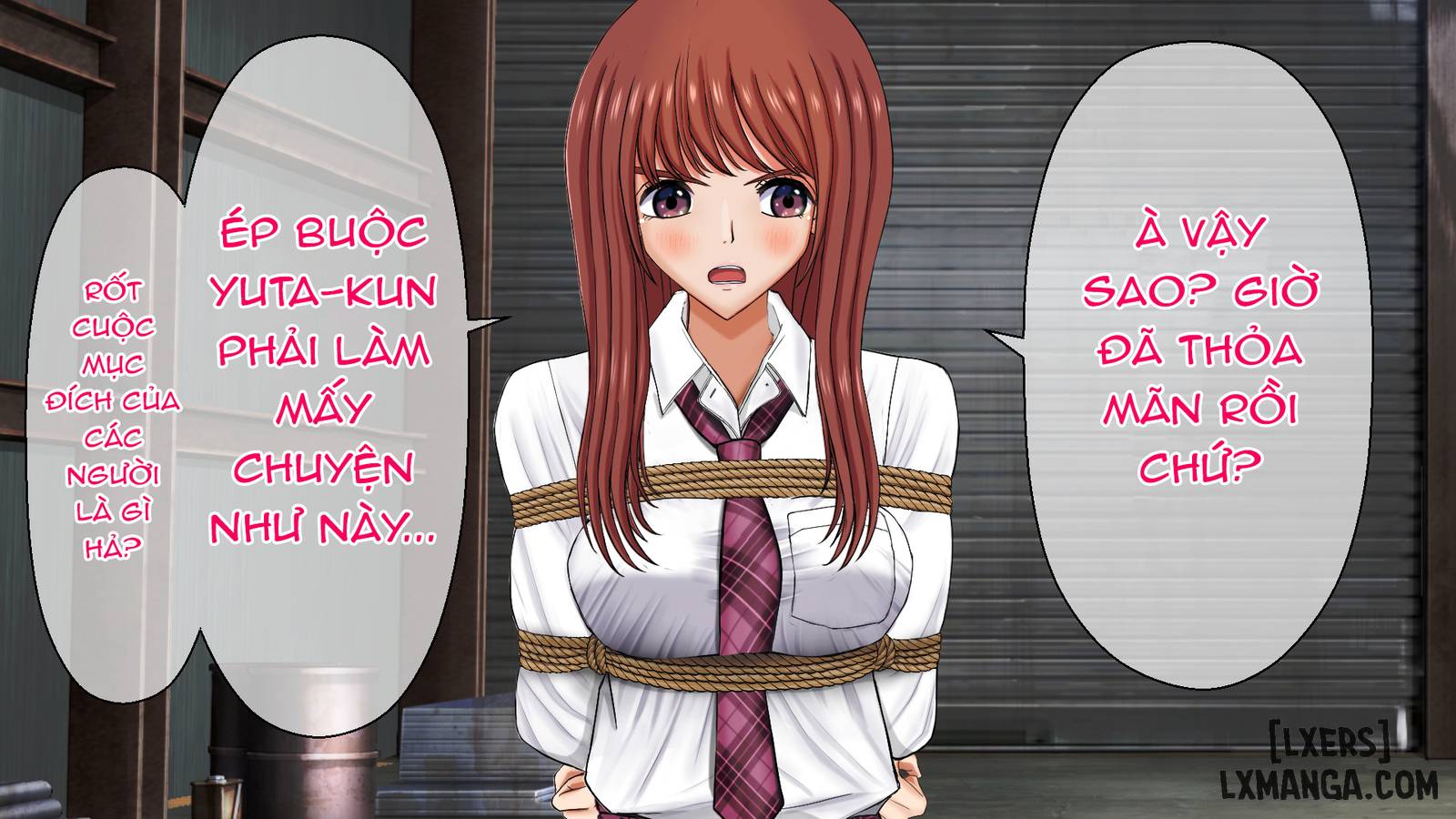 HentaiVN.net - Ảnh 39 - Tatakau Kinbaku Heroine ~Ijimerarekko o Tasuketara Uragirareta Hanashi~ - Chap 1