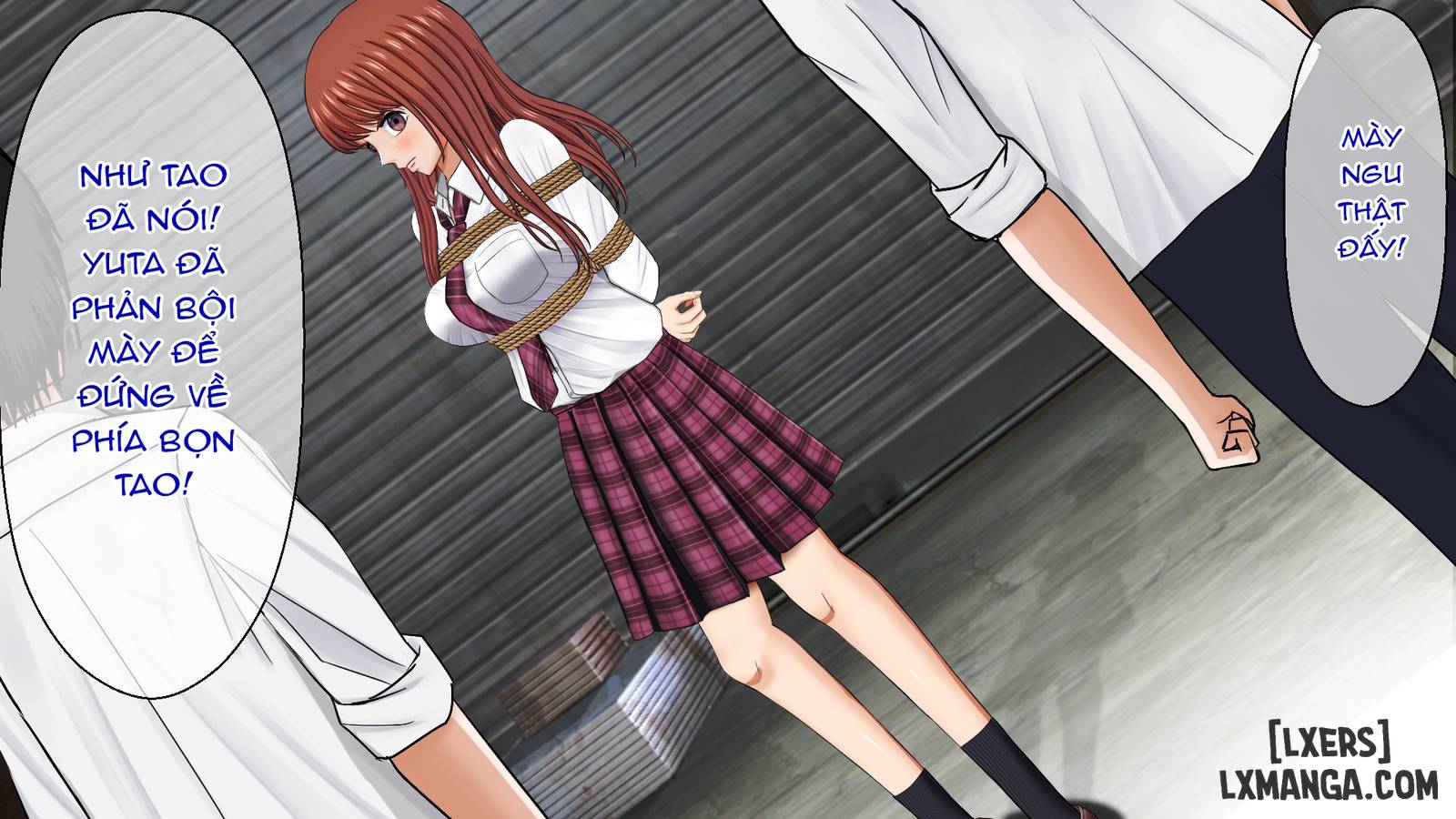 HentaiVN.net - Ảnh 40 - Tatakau Kinbaku Heroine ~Ijimerarekko o Tasuketara Uragirareta Hanashi~ - Chap 1