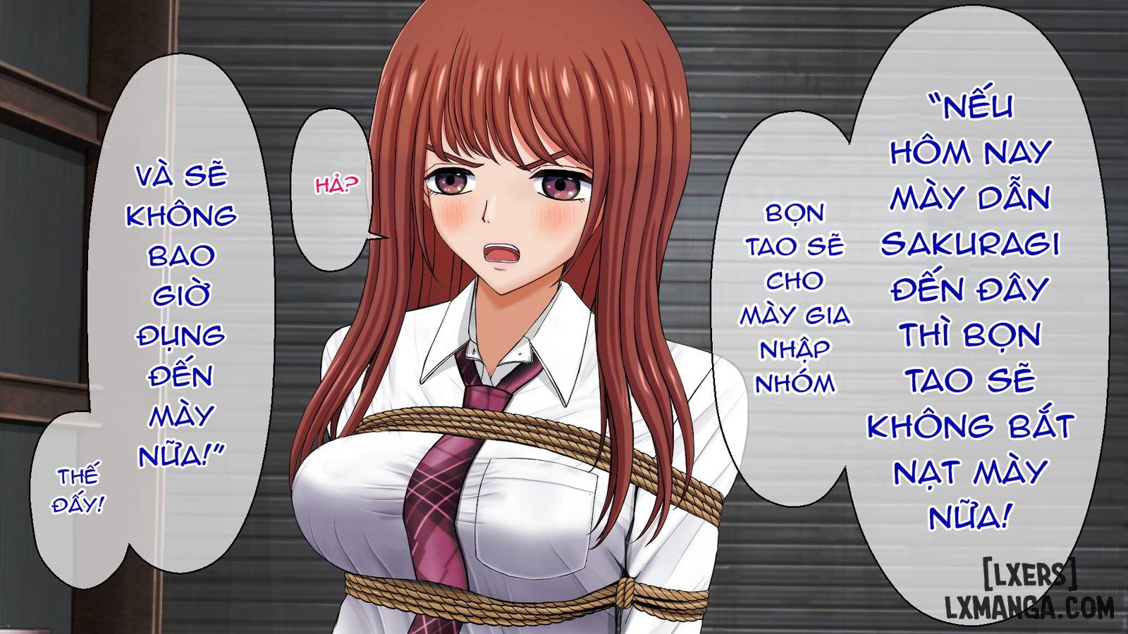 HentaiVN.net - Ảnh 41 - Tatakau Kinbaku Heroine ~Ijimerarekko o Tasuketara Uragirareta Hanashi~ - Chap 1