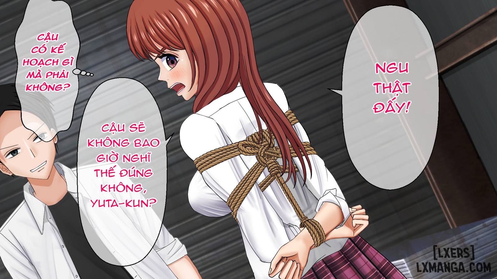 HentaiVN.net - Ảnh 43 - Tatakau Kinbaku Heroine ~Ijimerarekko o Tasuketara Uragirareta Hanashi~ - Chap 1