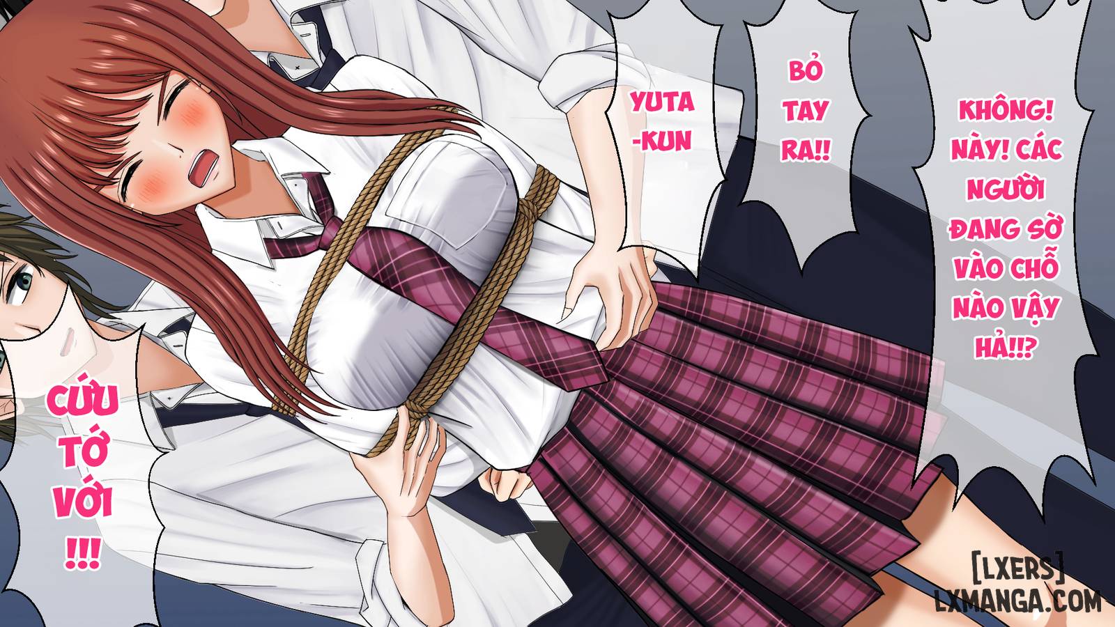 HentaiVN.net - Ảnh 47 - Tatakau Kinbaku Heroine ~Ijimerarekko o Tasuketara Uragirareta Hanashi~ - Chap 1