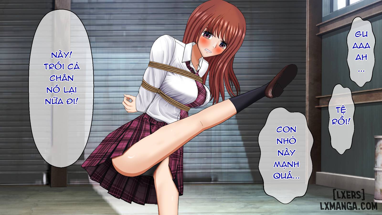 HentaiVN.net - Ảnh 55 - Tatakau Kinbaku Heroine ~Ijimerarekko o Tasuketara Uragirareta Hanashi~ - Chap 1