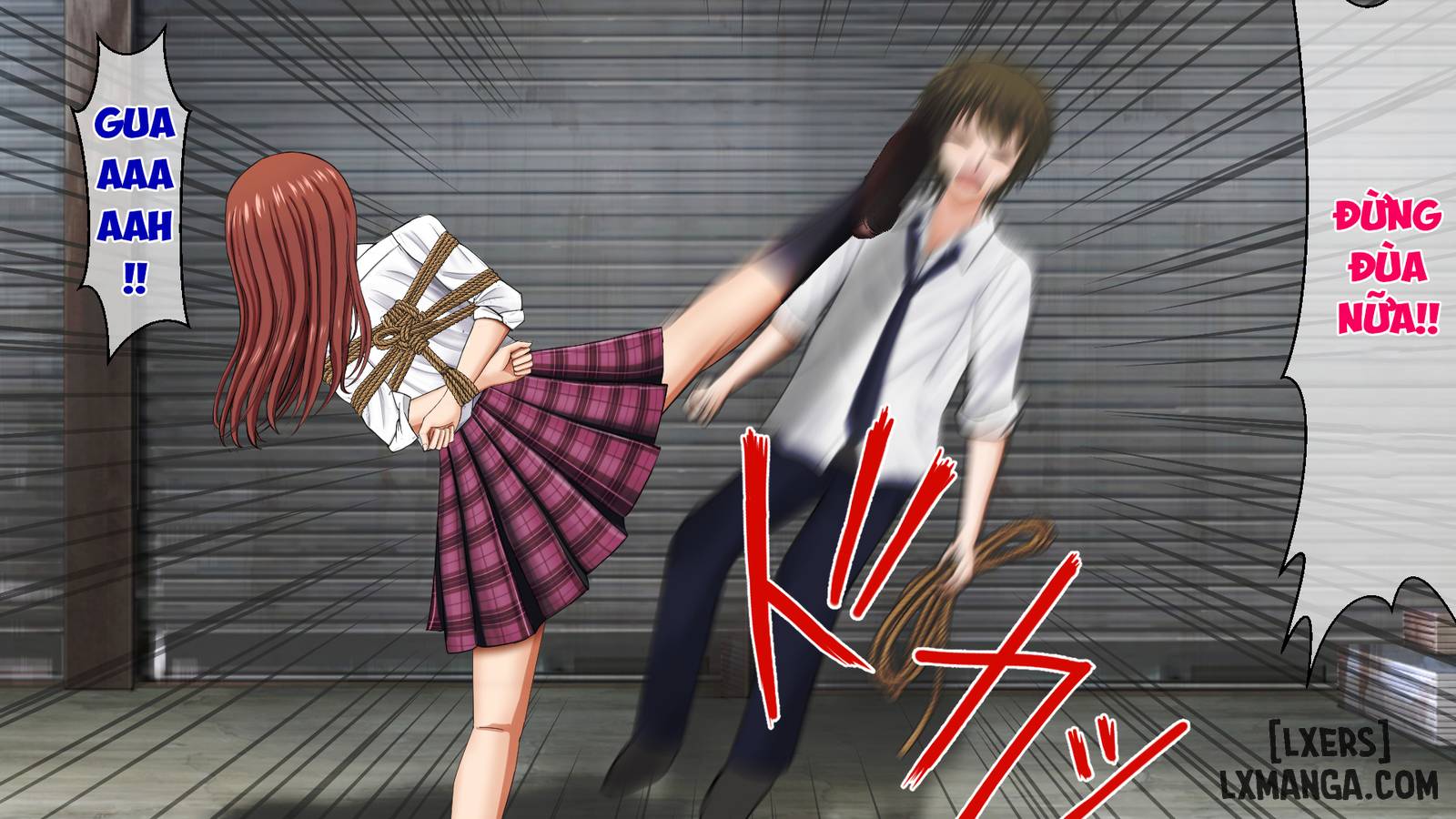 HentaiVN.net - Ảnh 57 - Tatakau Kinbaku Heroine ~Ijimerarekko o Tasuketara Uragirareta Hanashi~ - Chap 1