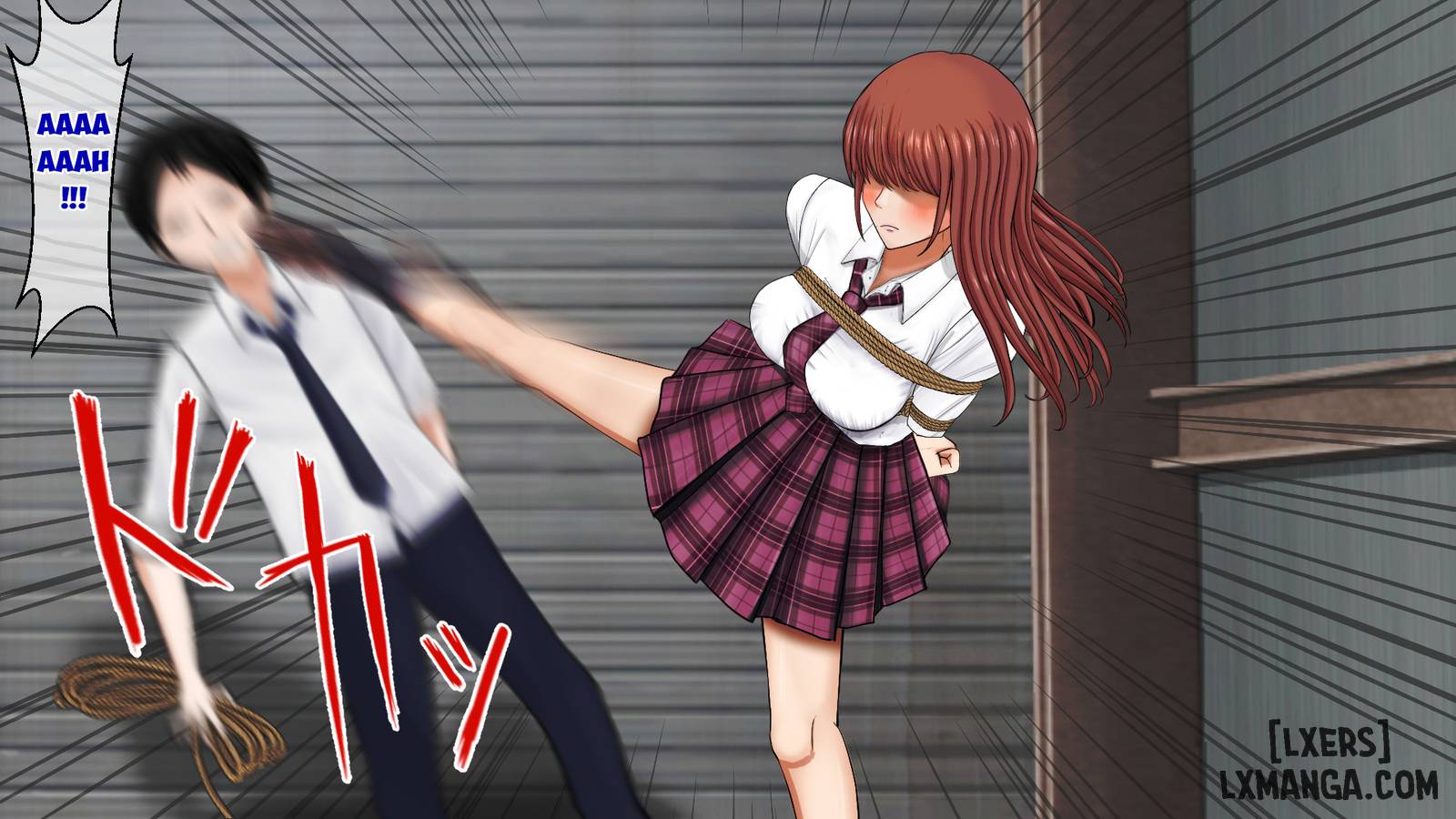 HentaiVN.net - Ảnh 58 - Tatakau Kinbaku Heroine ~Ijimerarekko o Tasuketara Uragirareta Hanashi~ - Chap 1