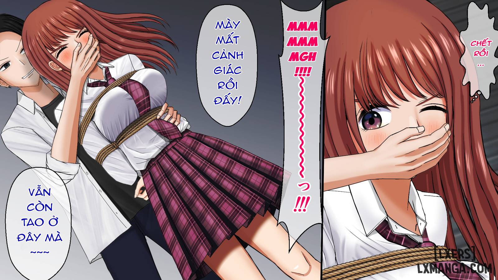 HentaiVN.net - Ảnh 62 - Tatakau Kinbaku Heroine ~Ijimerarekko o Tasuketara Uragirareta Hanashi~ - Chap 1