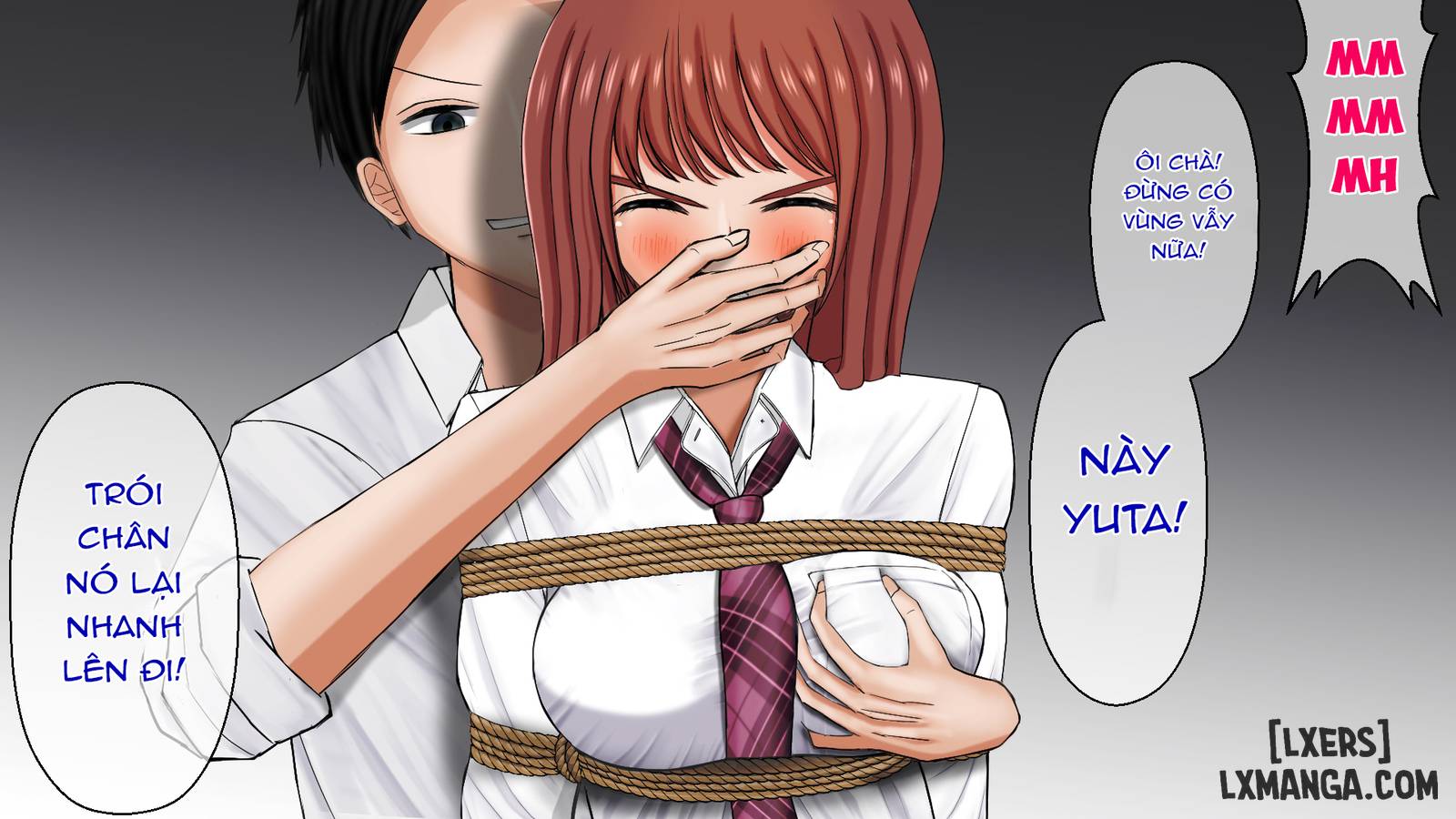 HentaiVN.net - Ảnh 65 - Tatakau Kinbaku Heroine ~Ijimerarekko o Tasuketara Uragirareta Hanashi~ - Chap 1