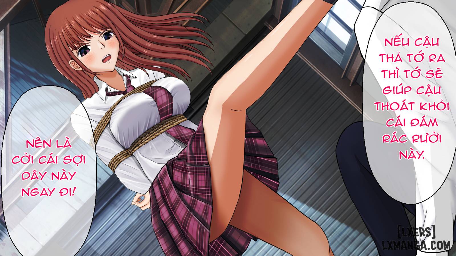 HentaiVN.net - Ảnh 76 - Tatakau Kinbaku Heroine ~Ijimerarekko o Tasuketara Uragirareta Hanashi~ - Chap 1