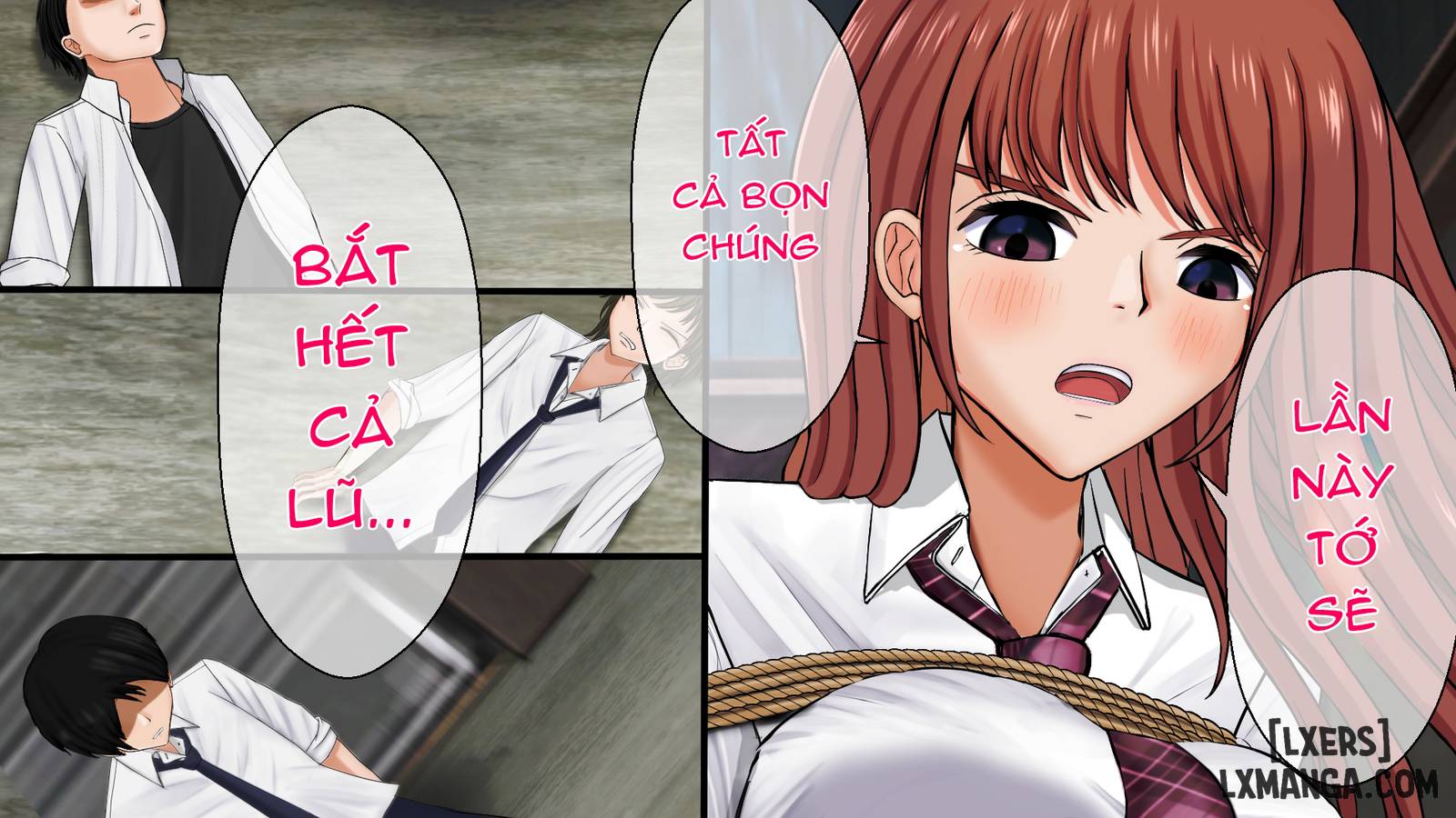 HentaiVN.net - Ảnh 78 - Tatakau Kinbaku Heroine ~Ijimerarekko o Tasuketara Uragirareta Hanashi~ - Chap 1