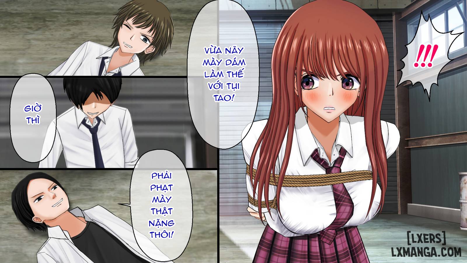 HentaiVN.net - Ảnh 86 - Tatakau Kinbaku Heroine ~Ijimerarekko o Tasuketara Uragirareta Hanashi~ - Chap 1
