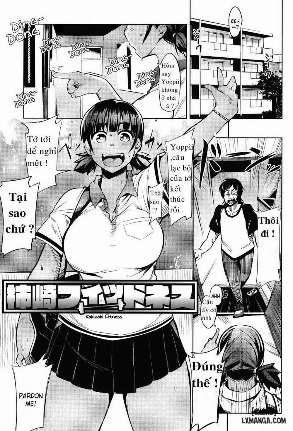 HentaiVN.net - Ảnh 1 - Kakizaki Fitness - Chap 1