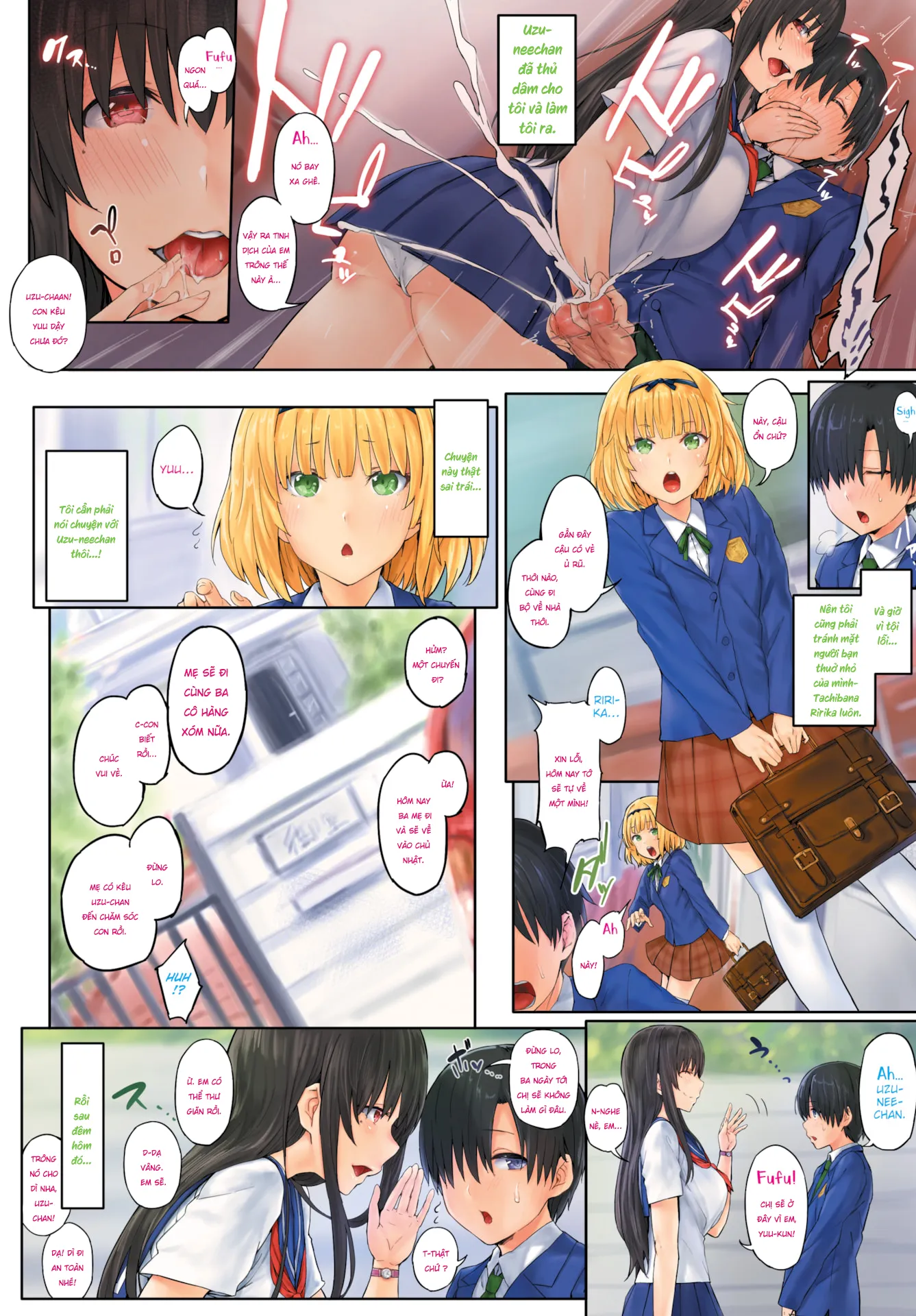 HentaiVN.net - Ảnh 4 - Trés Lovers - Chap 1