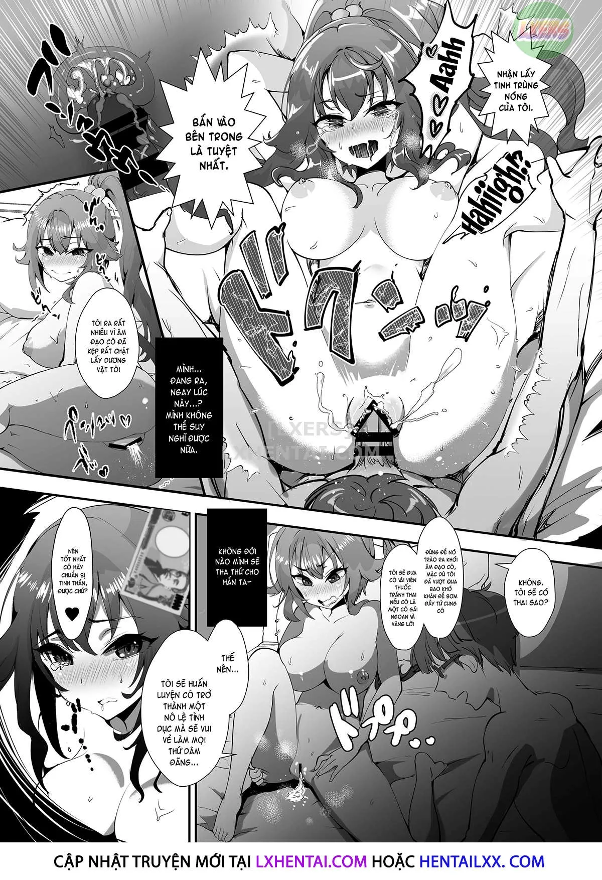 HentaiVN.net - Ảnh 14 - Fukushuu!! Tenraku Gakuen no Nikubin Hime!! [Revenge!! The Slutty Princess Of The Fallen Academy!!] - Chap 1