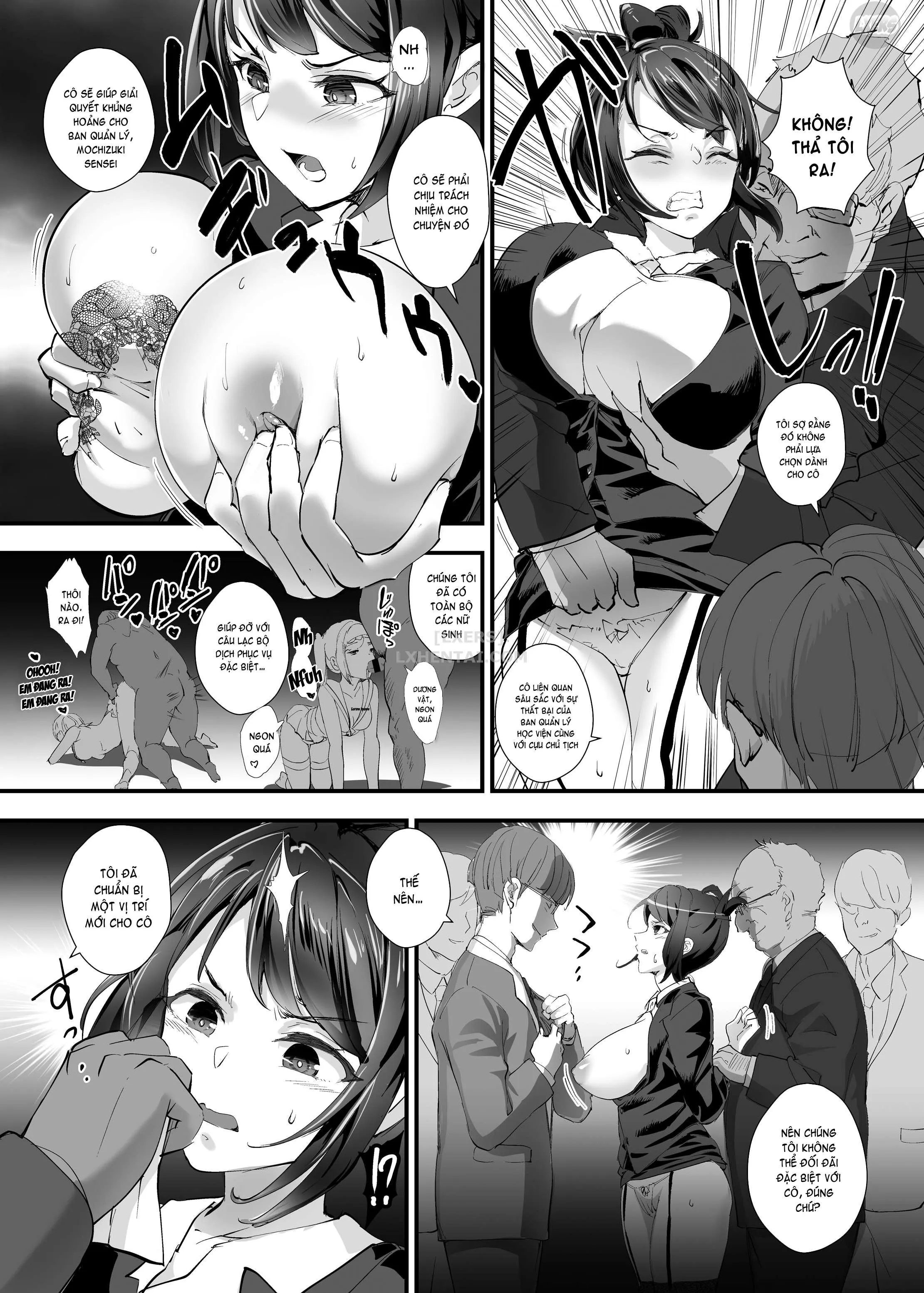 HentaiVN.net - Ảnh 8 - Fukushuu!! Tenraku Gakuen no Nikubin Hime!! [Revenge!! The Slutty Princess Of The Fallen Academy!!] - Chap 3