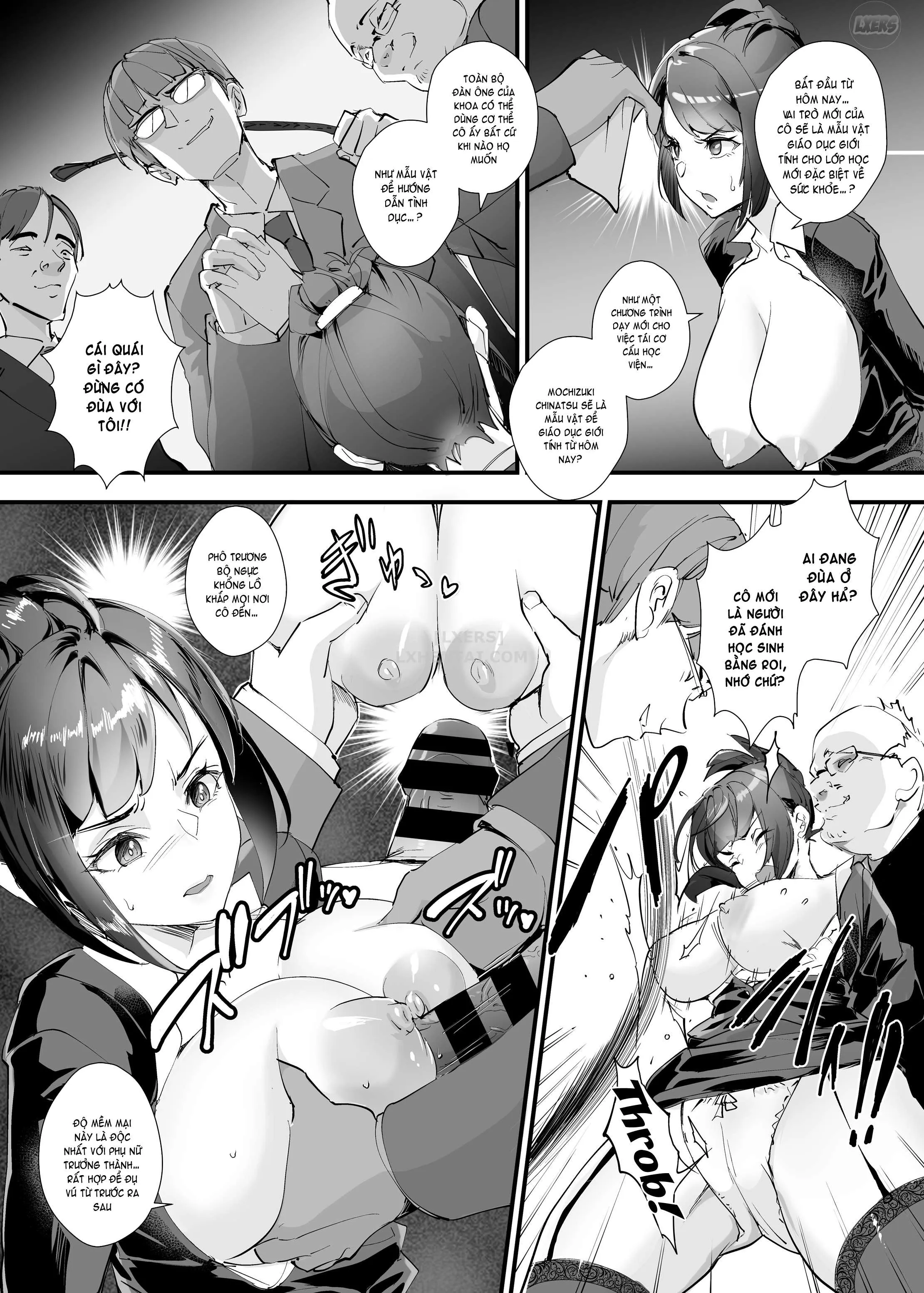HentaiVN.net - Ảnh 9 - Fukushuu!! Tenraku Gakuen no Nikubin Hime!! [Revenge!! The Slutty Princess Of The Fallen Academy!!] - Chap 3