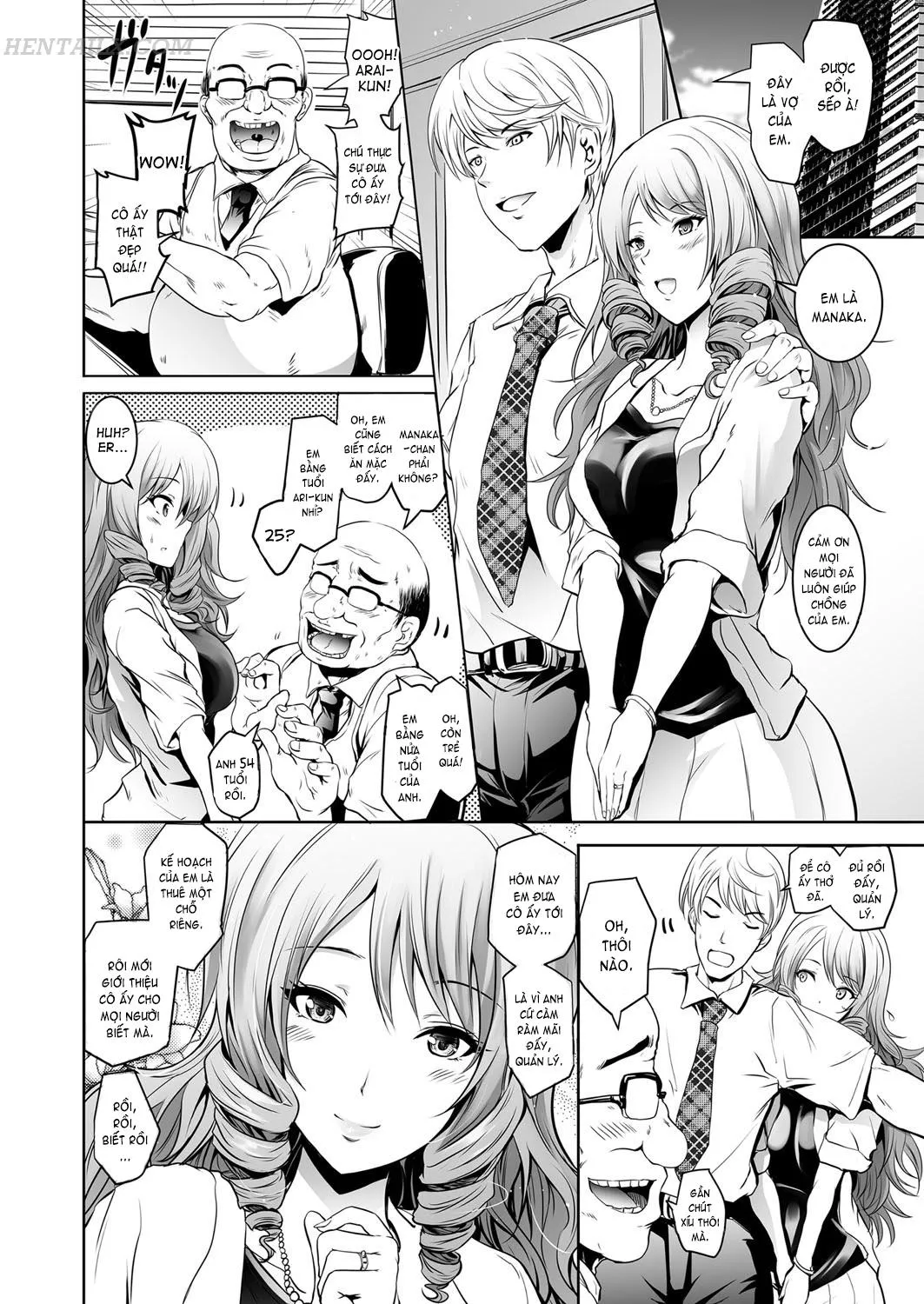 HentaiVN.net - Ảnh 5 - Tauros ~Saimin Hitozuma Netori [Tauros ~Hypnotism Wife NTR] - Chap 1