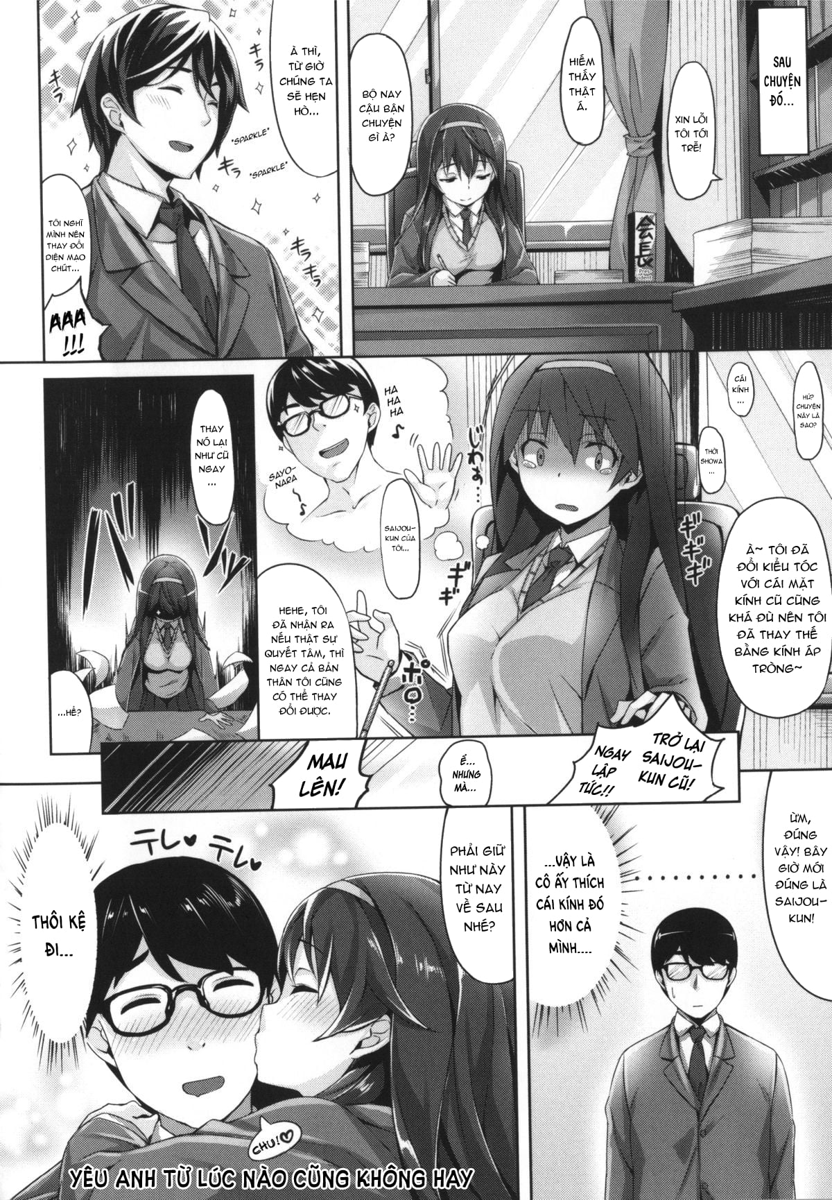 HentaiVN.net - Ảnh 18 - Yêu anh từ lúc nào cũng không hay - Chap 1