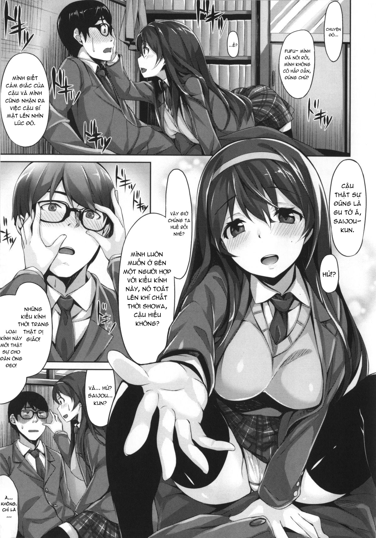 HentaiVN.net - Ảnh 5 - Yêu anh từ lúc nào cũng không hay - Chap 1