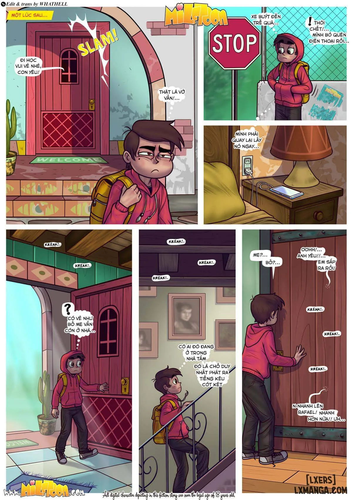 HentaiVN.net - Ảnh 3 - Marco vs the forces of MILF - Chap 1