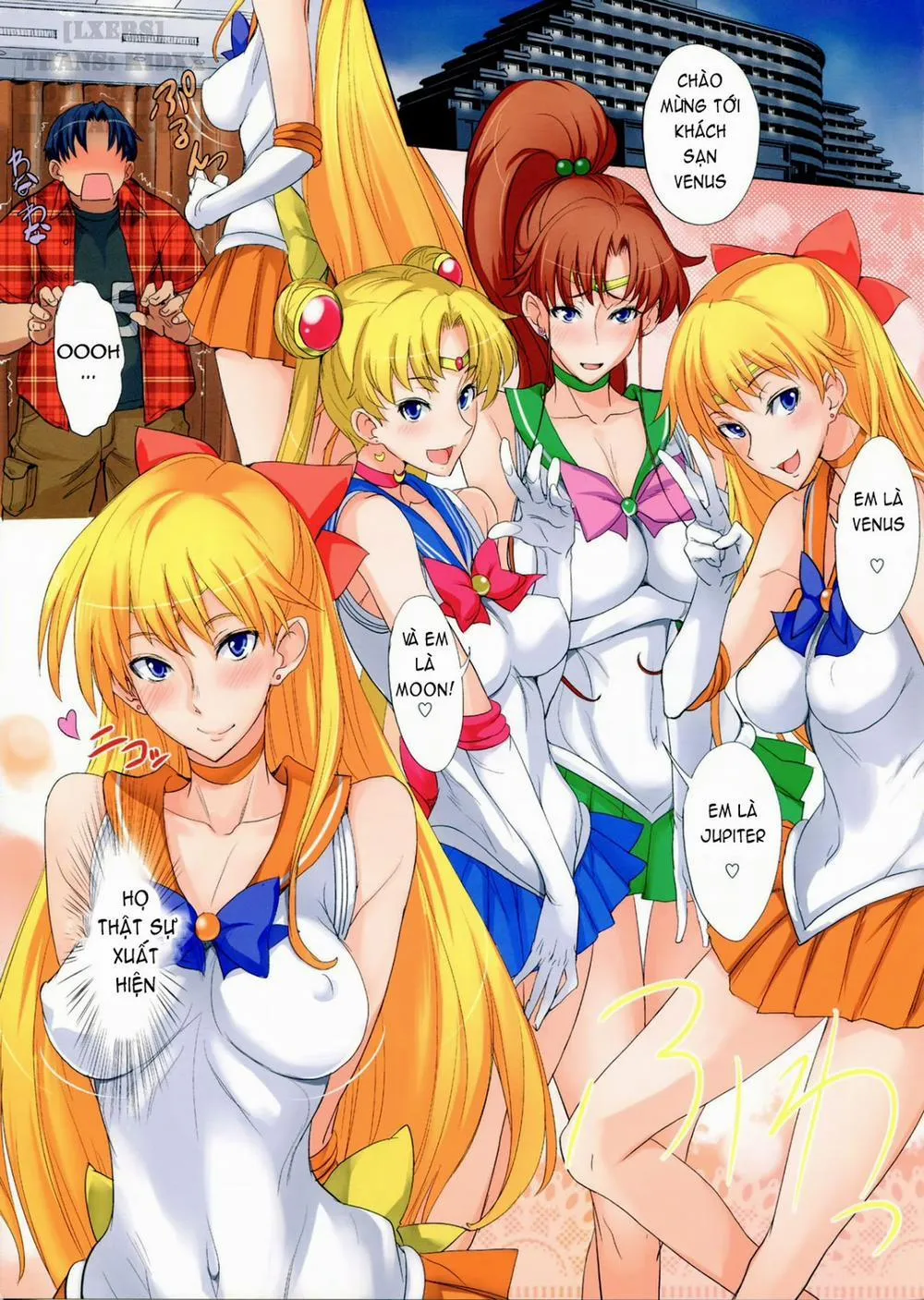 HentaiVN.net - Ảnh 3 - Getsu Ka Sui Moku Kin Do Nichi 2 (Sailor Moon) - Chap 1
