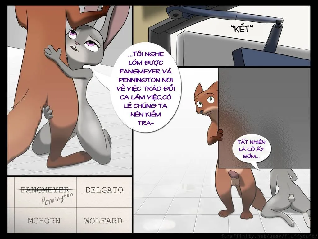 HentaiVN.net - Ảnh 9 - Hard Case (Zootopia) - Chap 1