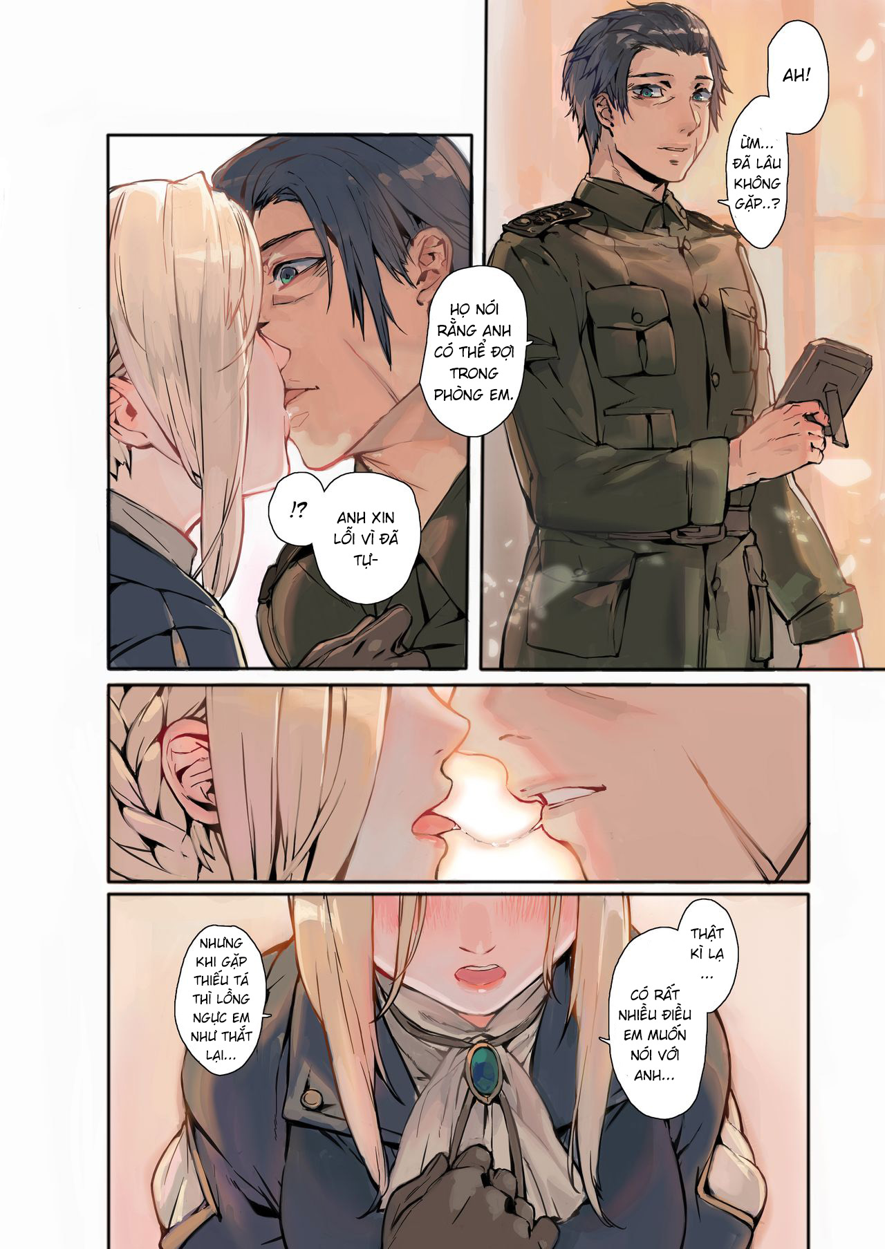 HentaiVN.net - Ảnh 5 - Dreaming Garden [夢境花園] - Chap 1