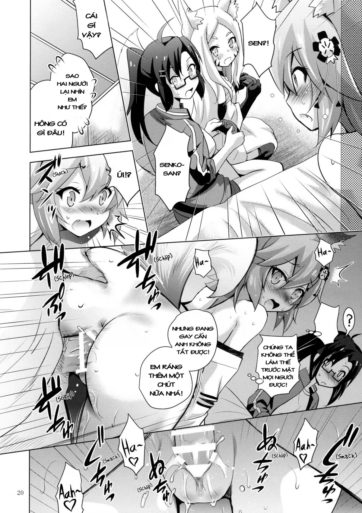 HentaiVN.net - Ảnh 21 - Senko ới ời! Cho anh địt xoa dịu nhé (Sewayaki Kitsune no Senko-san) [MOUSOU Mini Theater 43] - Chap 1