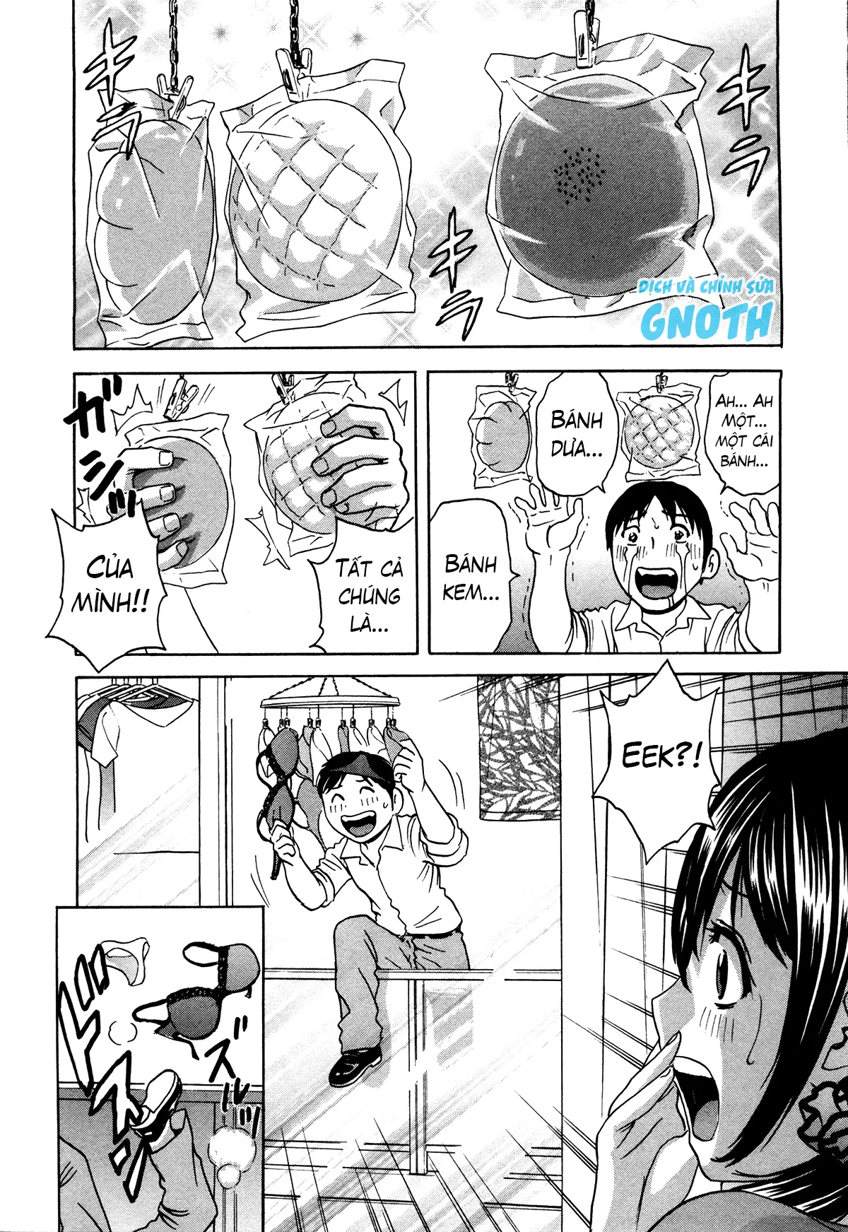 HentaiVN.net - Ảnh 11 - Hustle! Danchizuma [ハッスル！団地妻] - Chap 1