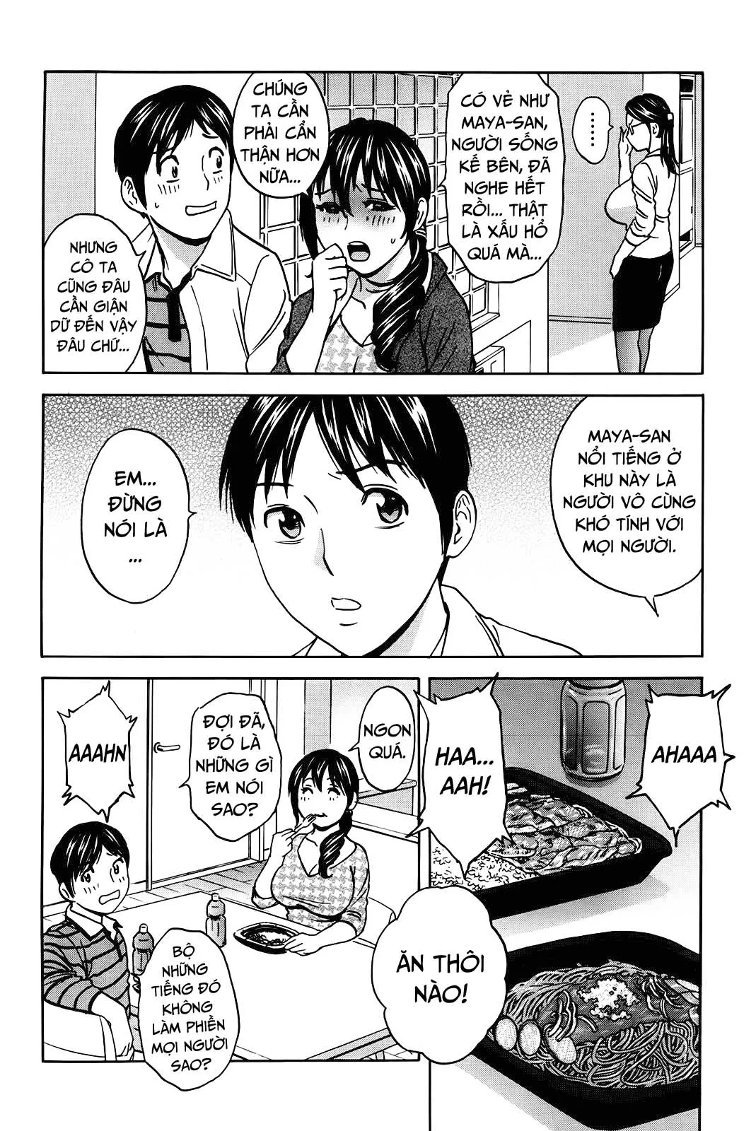HentaiVN.net - Ảnh 5 - Hustle! Danchizuma [ハッスル！団地妻] - Chap 2
