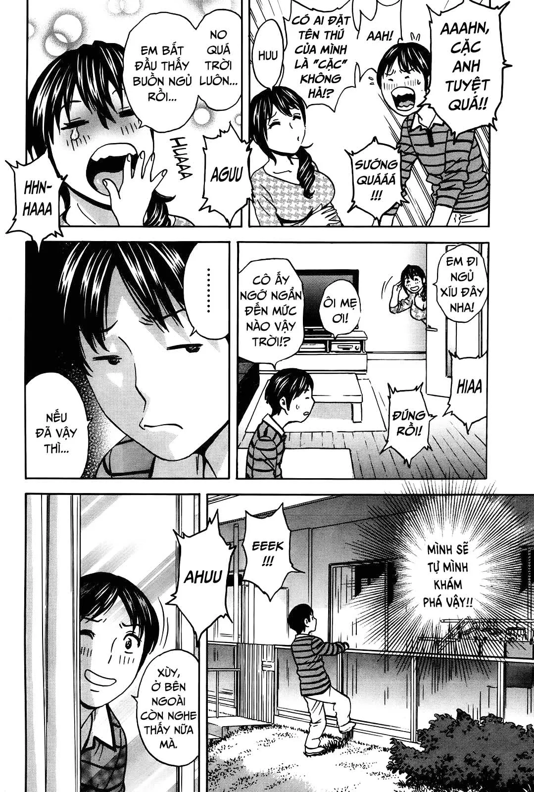 HentaiVN.net - Ảnh 7 - Hustle! Danchizuma [ハッスル！団地妻] - Chap 2