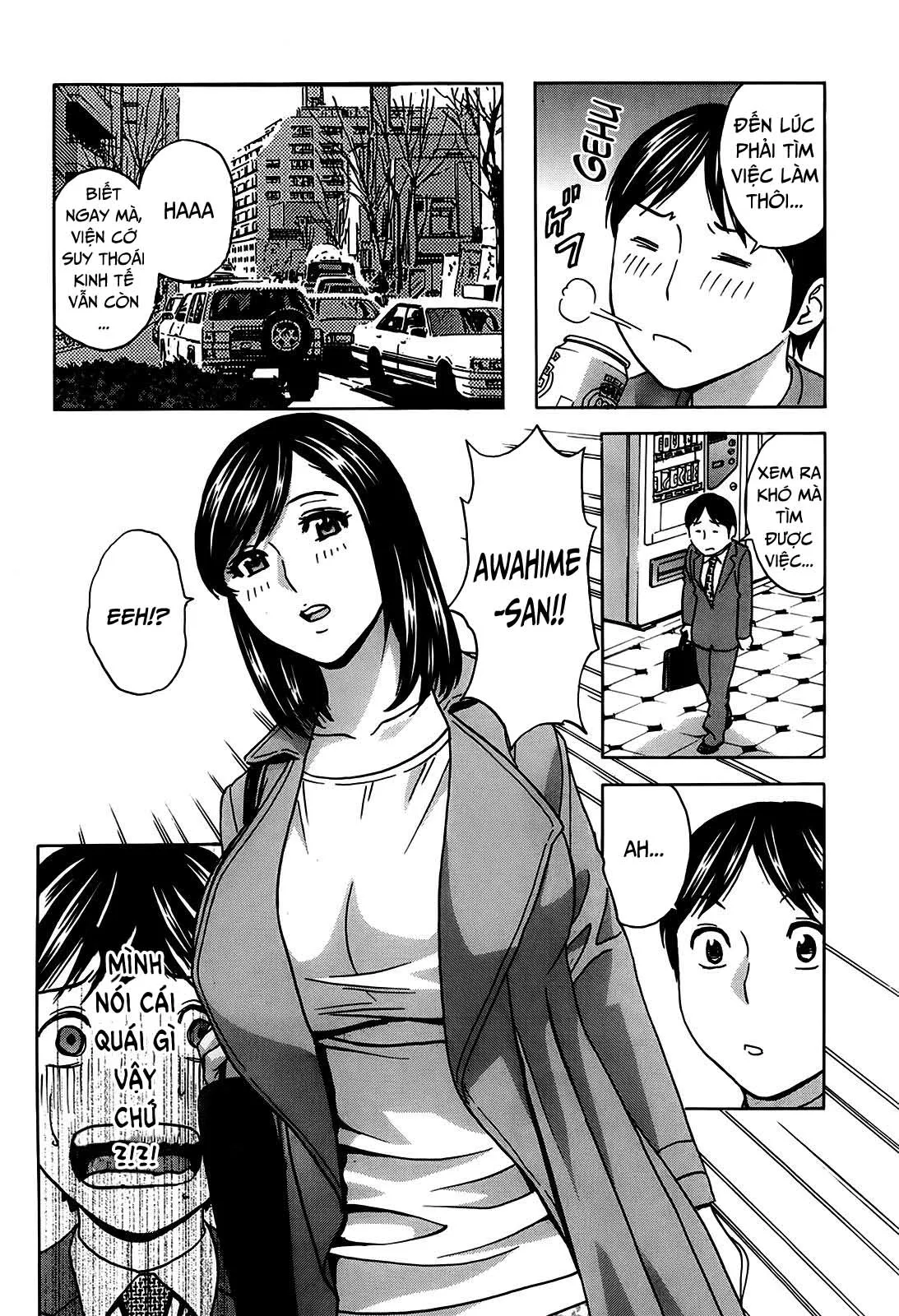 HentaiVN.net - Ảnh 5 - Hustle! Danchizuma [ハッスル！団地妻] - Chap 3