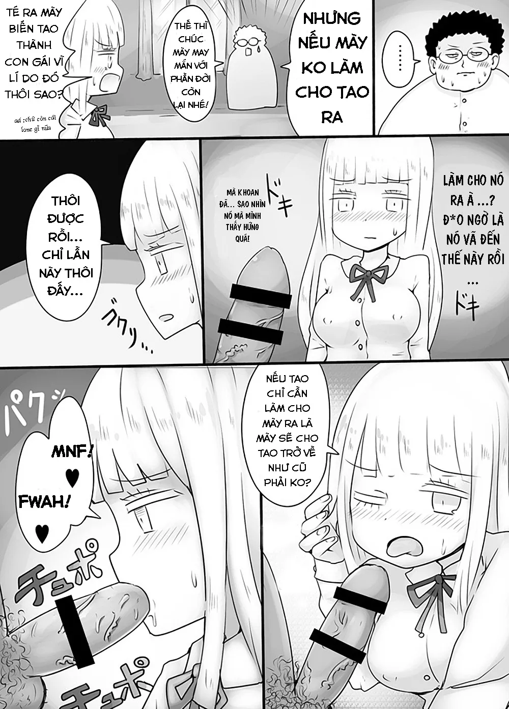HentaiVN.net - Ảnh 14 - Shiraga no Danshi Koukousei ga Akuyuu ni Hamerarete Ayashii Kusuri o Nomasaretara Nyotaika Shite Shimattakeredo Nashikuzushi-teki ni SEX suru Funiki ni Natte Iru. - Chap 1