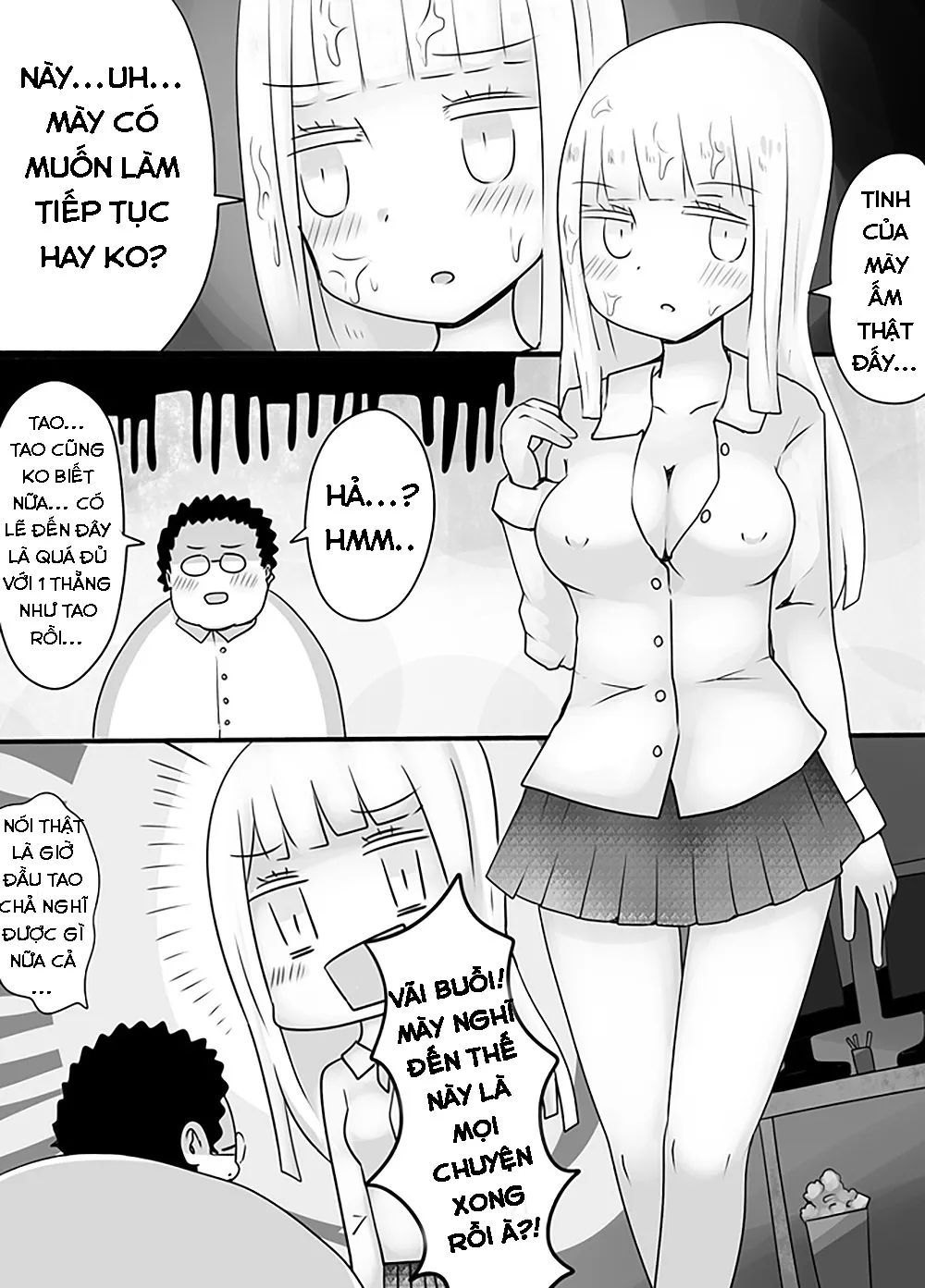 HentaiVN.net - Ảnh 16 - Shiraga no Danshi Koukousei ga Akuyuu ni Hamerarete Ayashii Kusuri o Nomasaretara Nyotaika Shite Shimattakeredo Nashikuzushi-teki ni SEX suru Funiki ni Natte Iru. - Chap 1