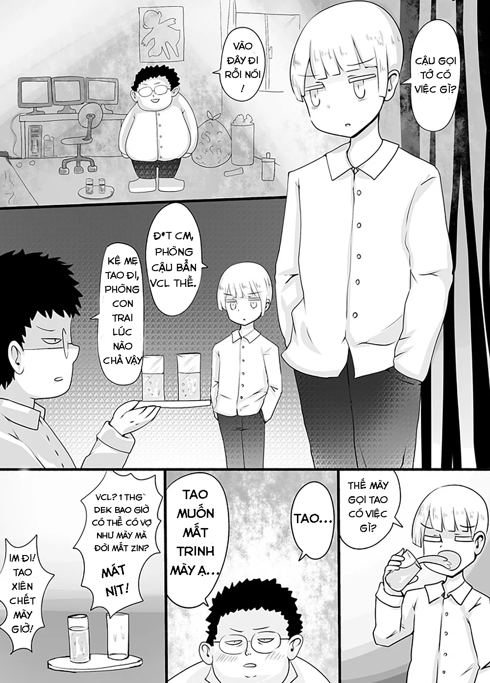 HentaiVN.net - Ảnh 4 - Shiraga no Danshi Koukousei ga Akuyuu ni Hamerarete Ayashii Kusuri o Nomasaretara Nyotaika Shite Shimattakeredo Nashikuzushi-teki ni SEX suru Funiki ni Natte Iru. - Chap 1