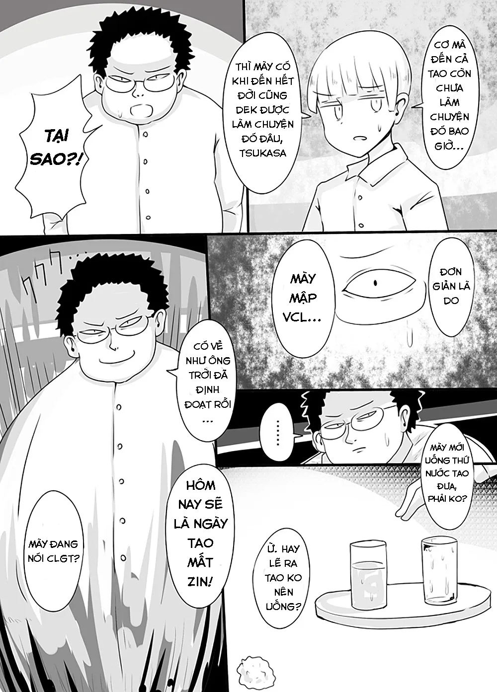 HentaiVN.net - Ảnh 5 - Shiraga no Danshi Koukousei ga Akuyuu ni Hamerarete Ayashii Kusuri o Nomasaretara Nyotaika Shite Shimattakeredo Nashikuzushi-teki ni SEX suru Funiki ni Natte Iru. - Chap 1