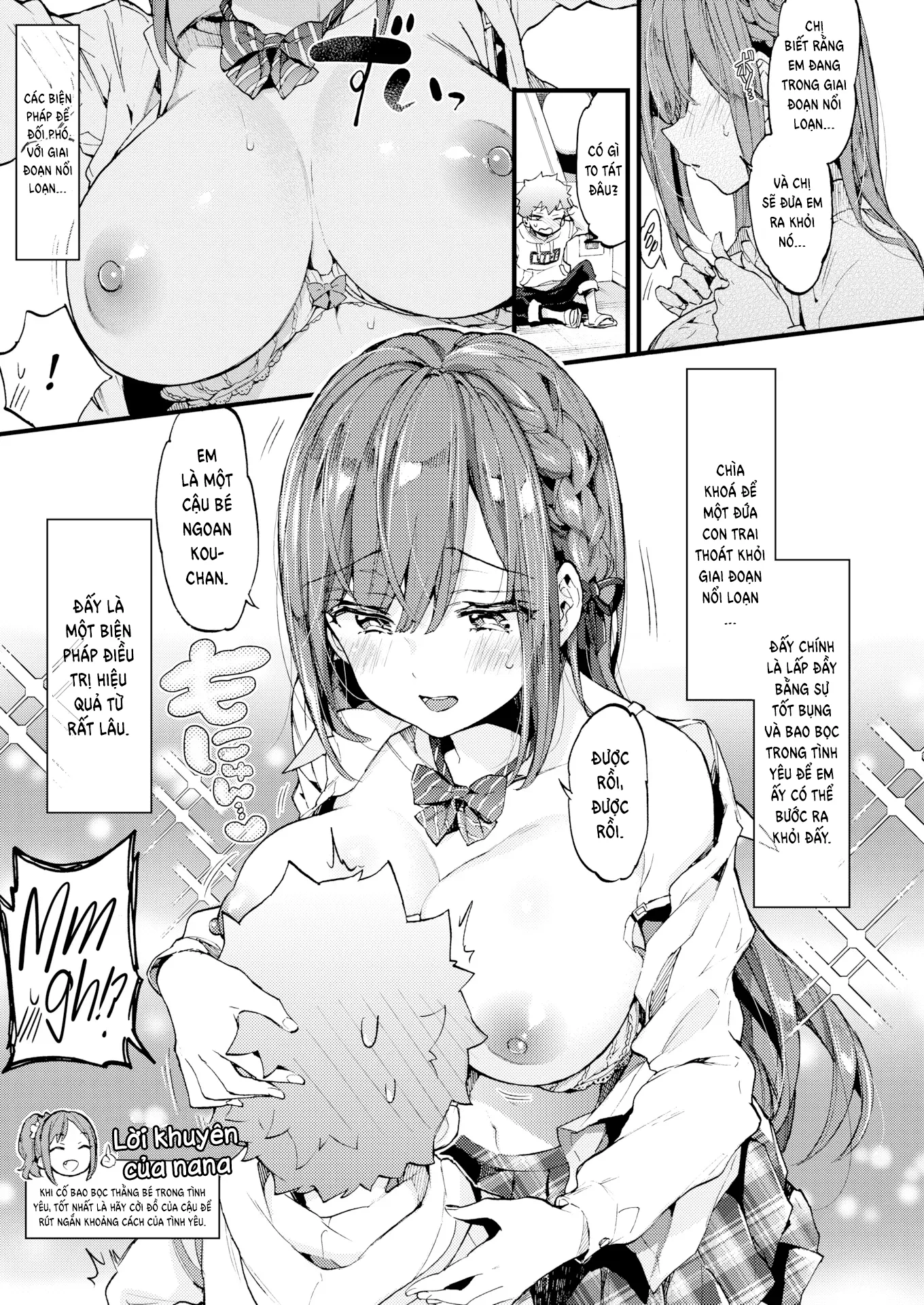 HentaiVN.net - Ảnh 7 - Đụ Em Họ Cho Bớt Phá [Advice to Pull Someone Out of Their Rebellious Phase] - Chap 1