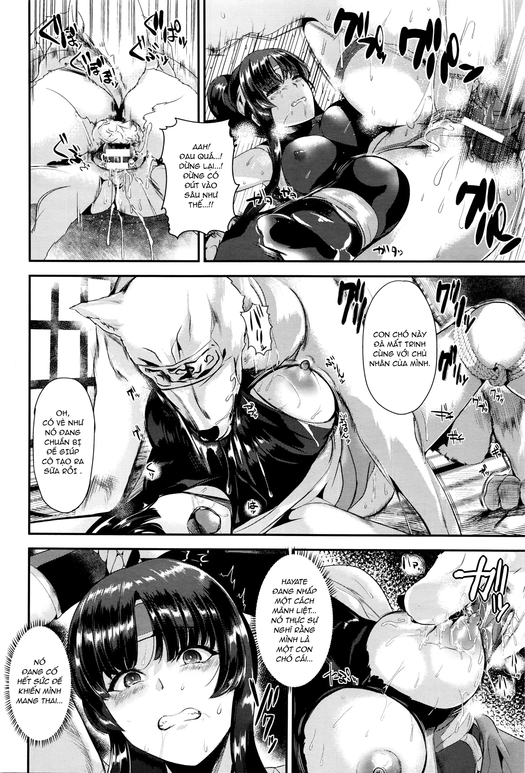 HentaiVN.net - Ảnh 9 - Torawareta Taimashi Ayane - Chap 1