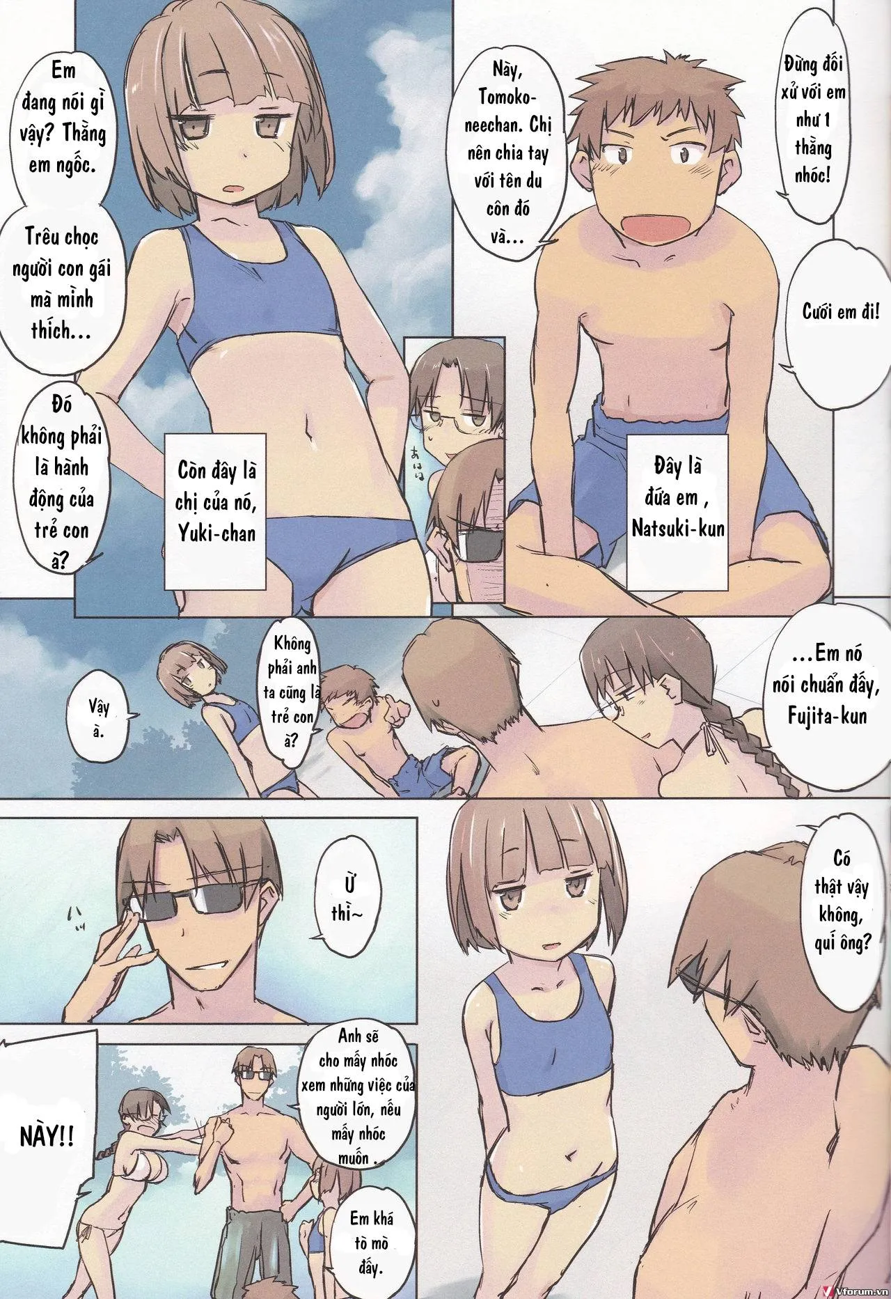 HentaiVN.net - Ảnh 3 - 14:10 / a summer day (To Heart) - Chap 1